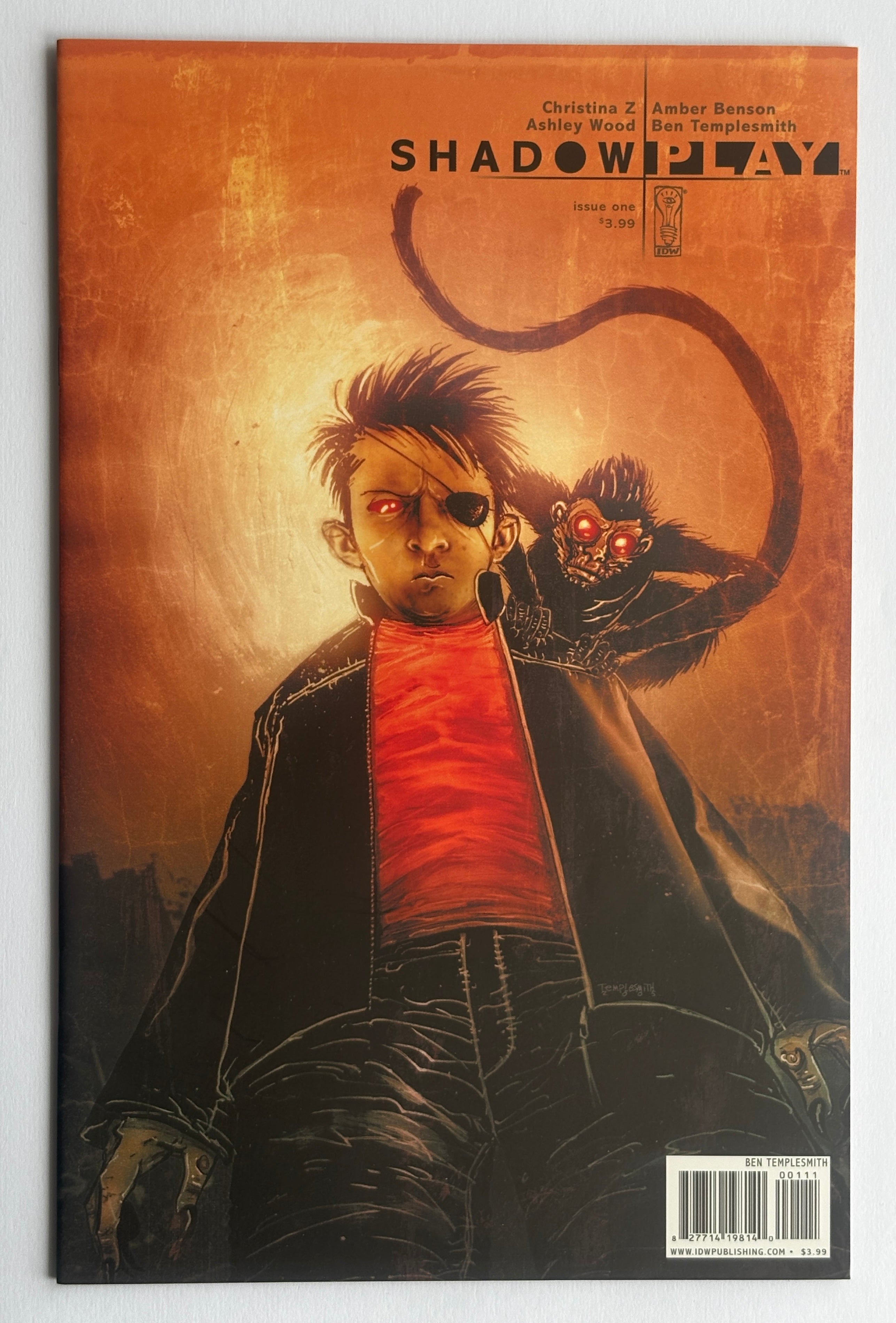 Shadow Play #1 - 1st Printing - IDW - September 2005 VF- 7.5