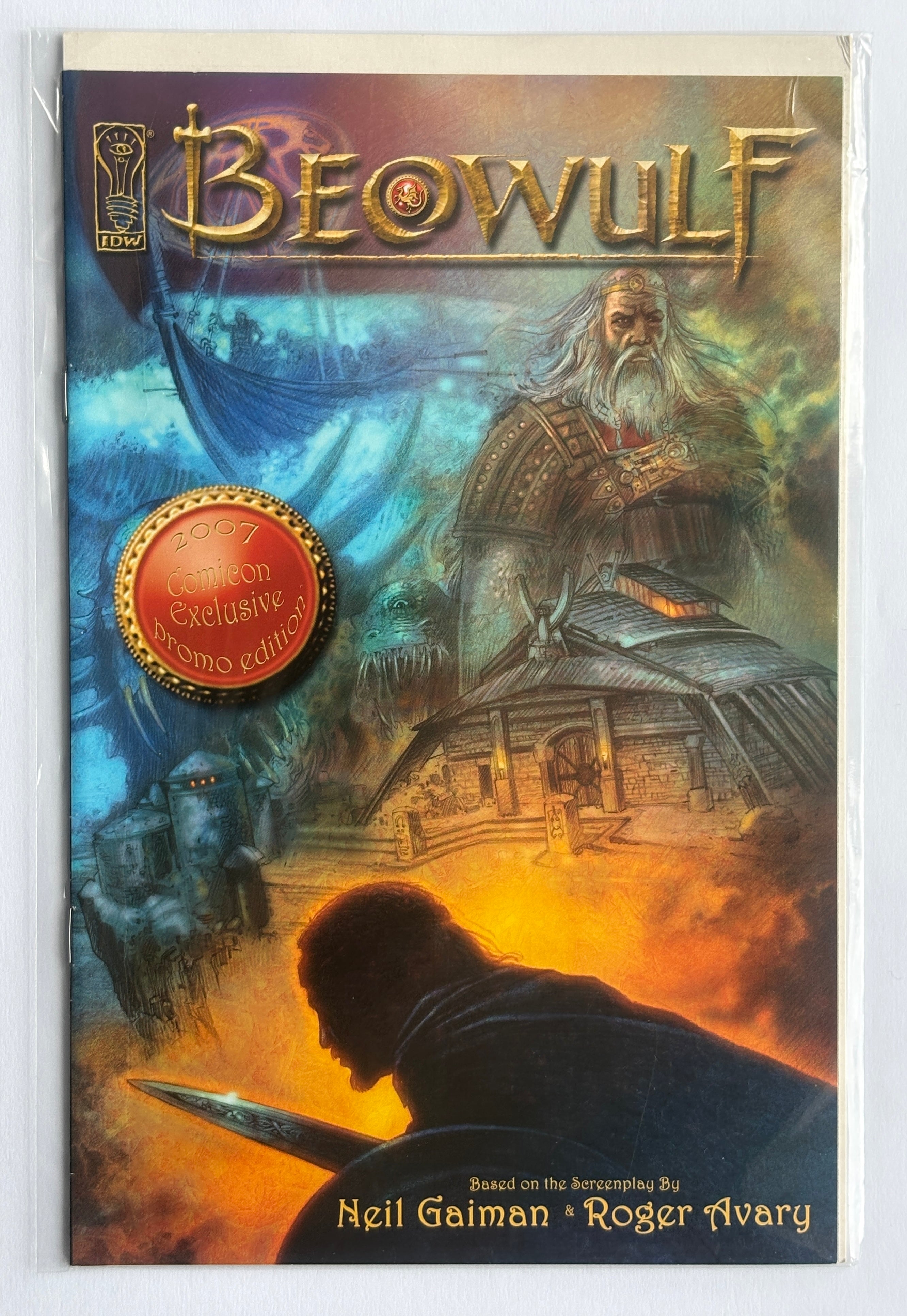 Beowulf Comicon Promo 1st Printing IDW July 2007 VF 8.0