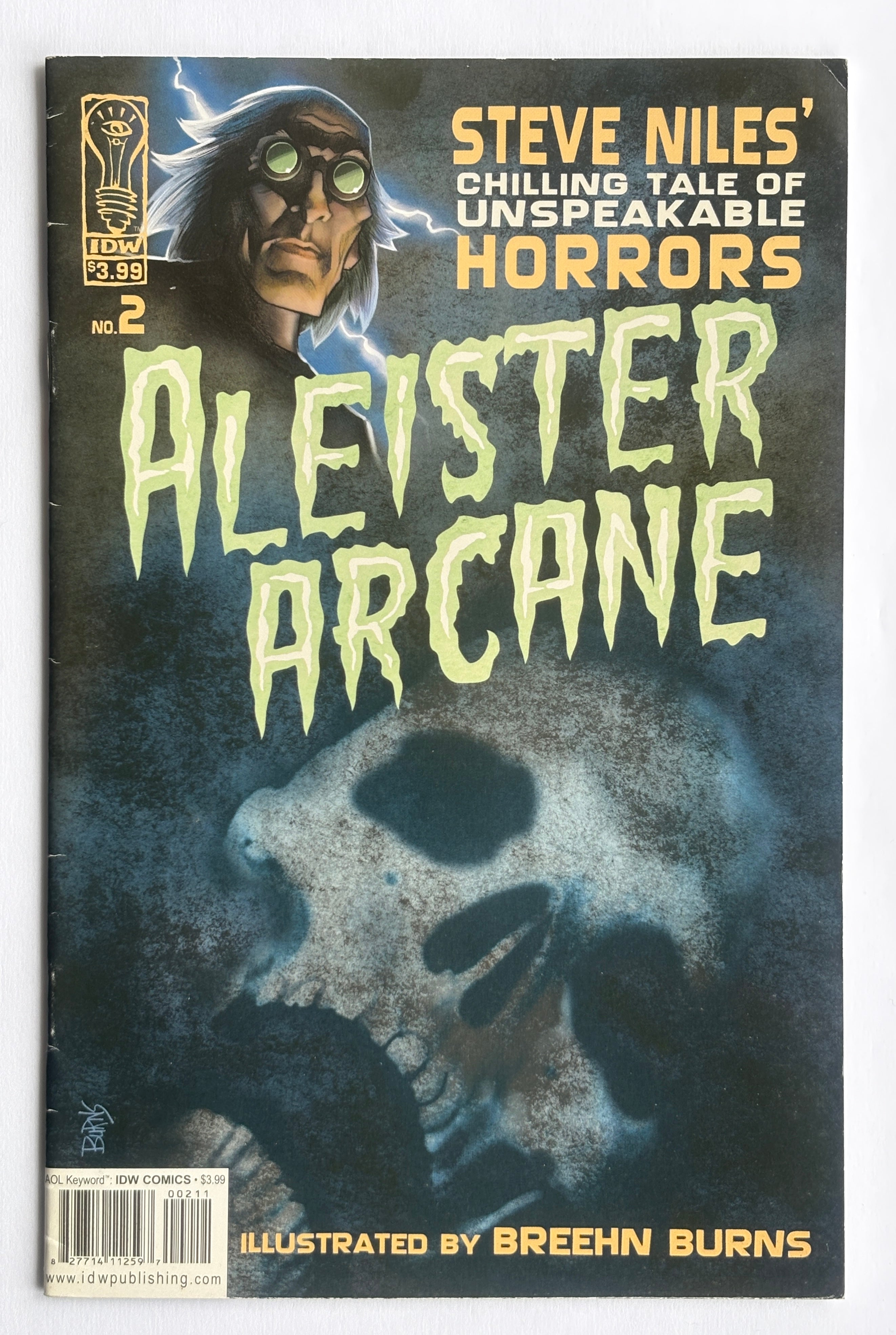Aleister Arcane #2 - 1st Printing - IDW - May 2004 FN 6.0