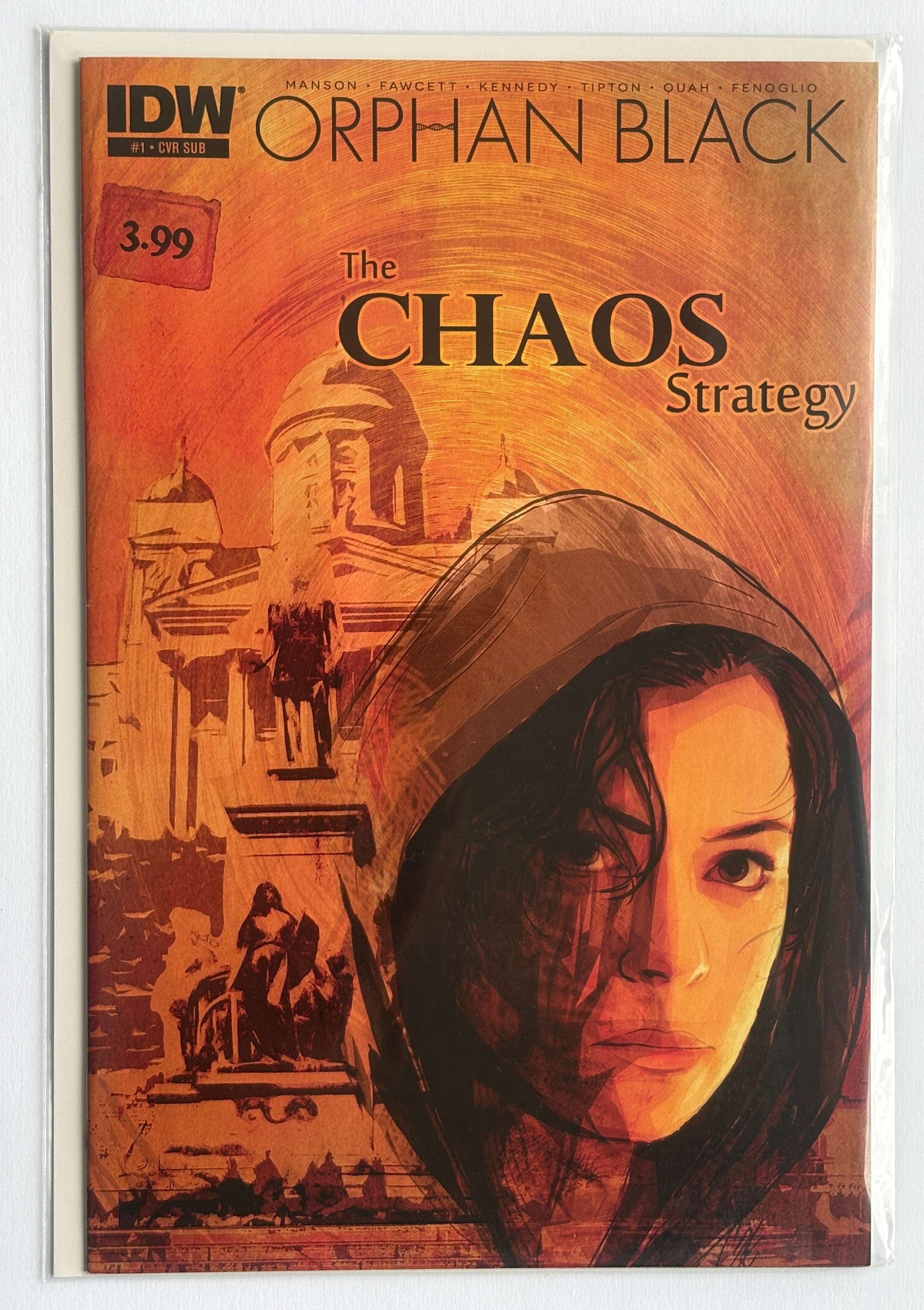 Orphan Black: Helsinki #1 - The Chaos Strategy 1st Printing IDW November 2015 VF/NM 9.0