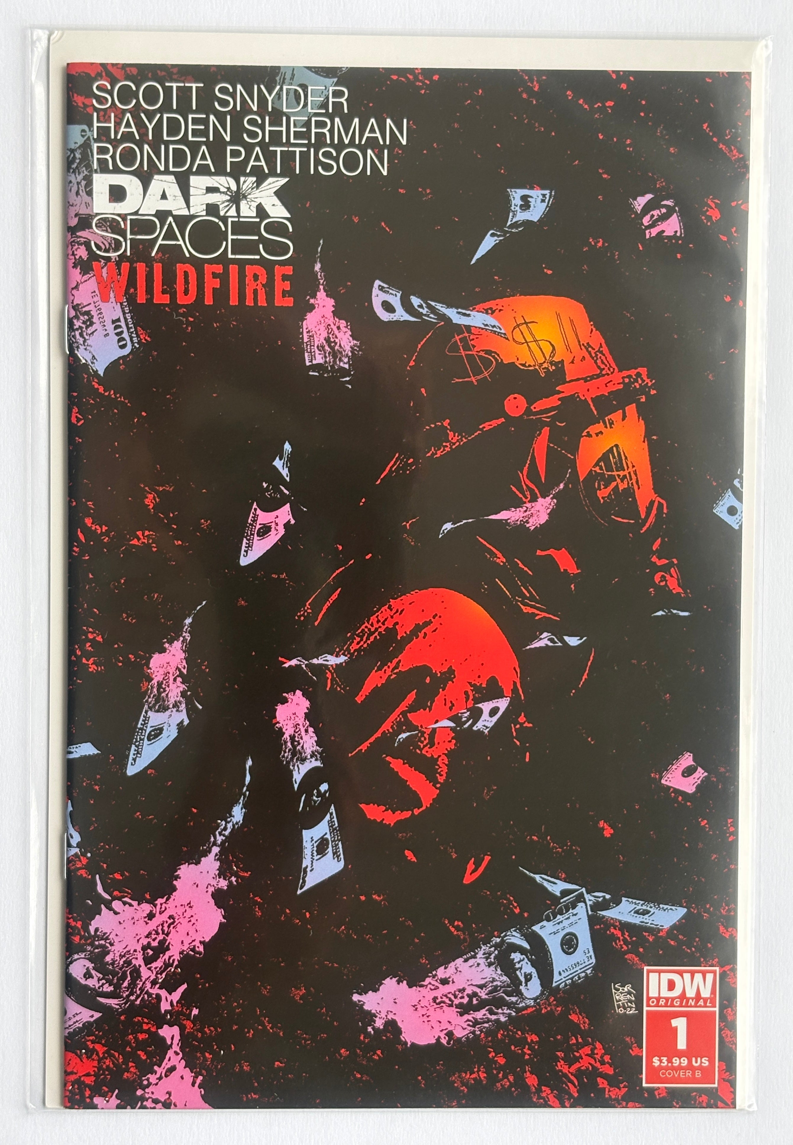 Dark Spaces: Wildfire #1 - 1st Printing IDW Comics July 2022 VF 8.0