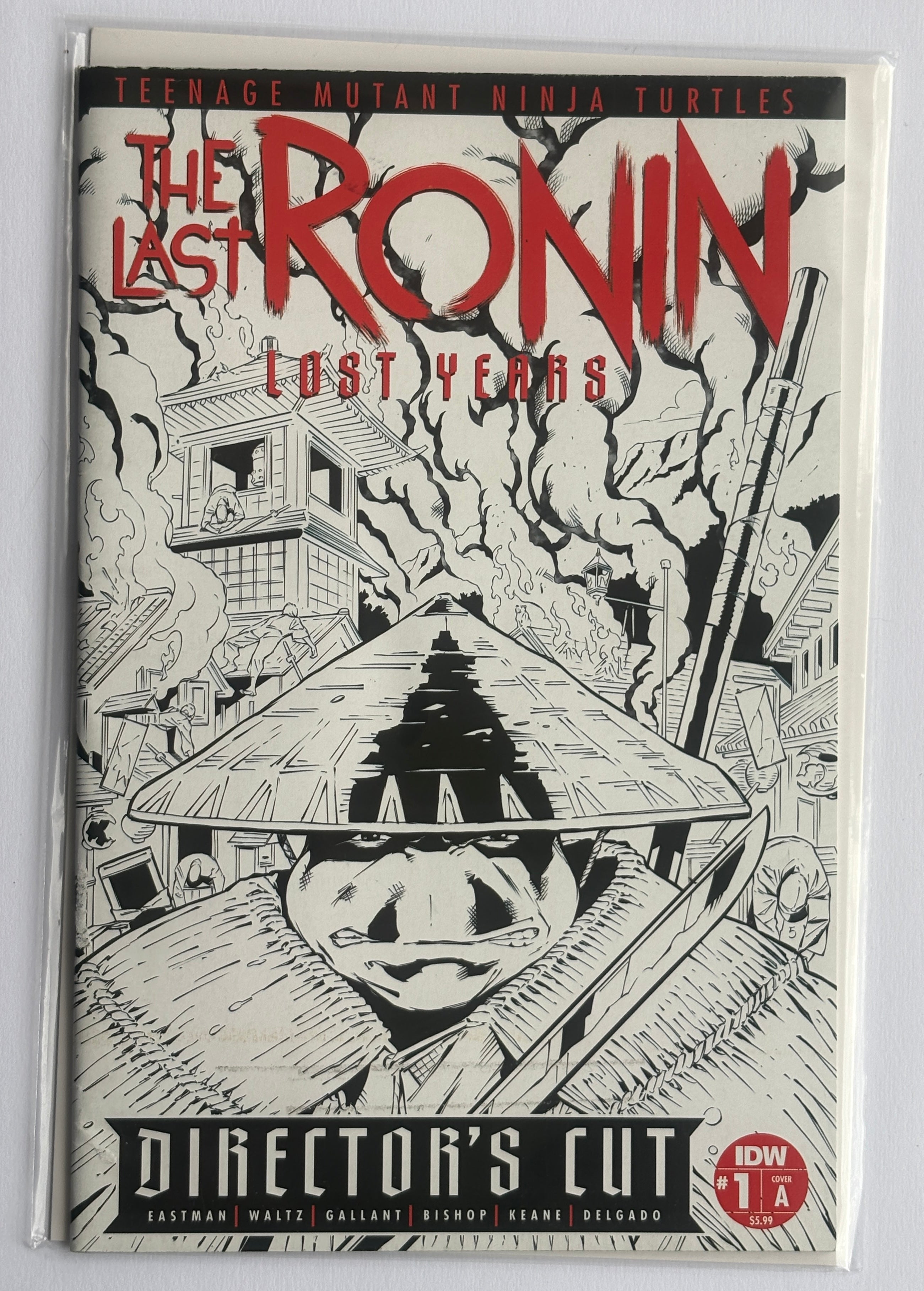Teenage Mutant Ninja Turtles: The Last Ronin Lost Years #1 Director's Cut IDW 2023 F/VF 7.0