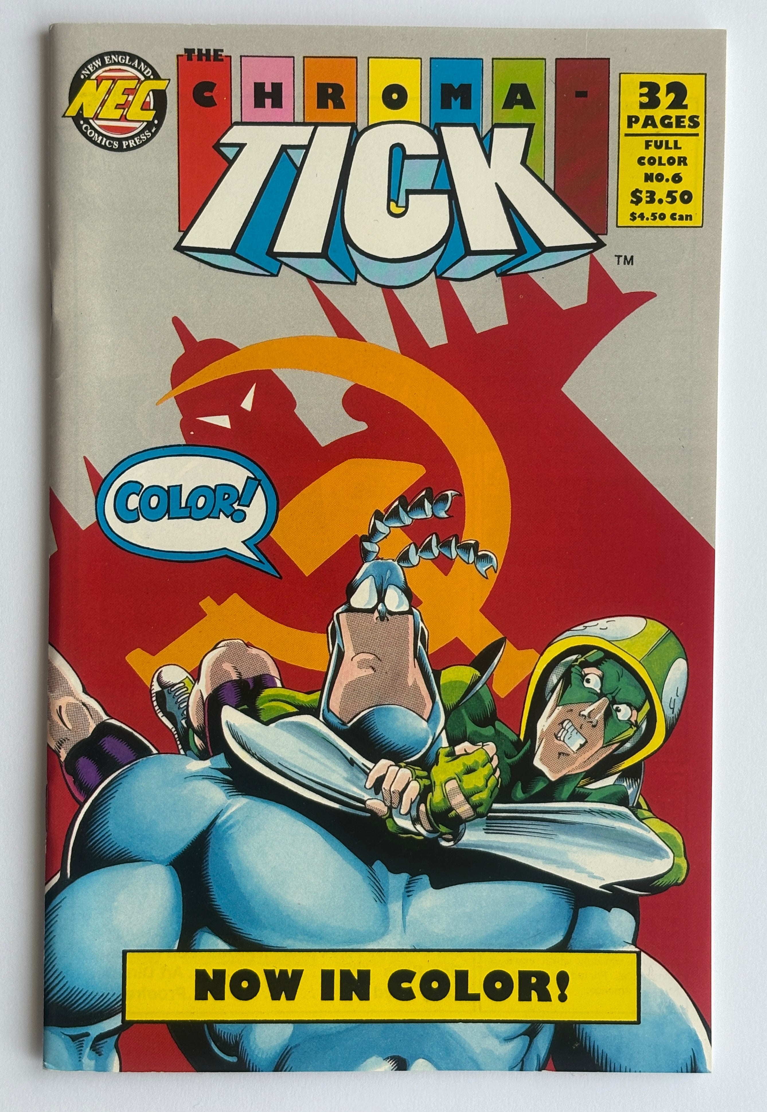 The Chroma Tick #6 - 1st Printing - NEC Press June 1993 VF- 7.5