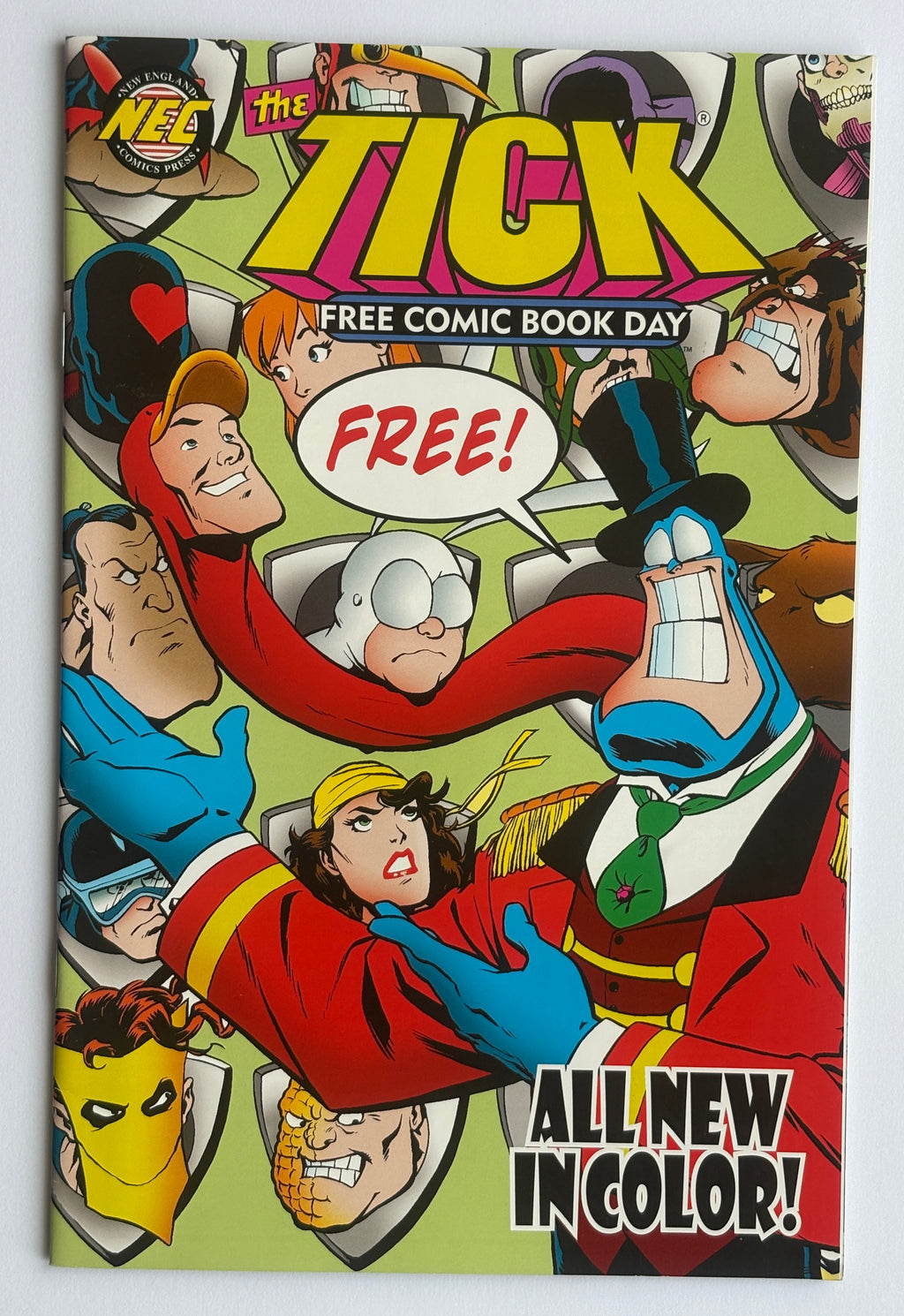 The Tick Free Comic Book Day FCBD - NEC Comics 2018 F/VF 7.0