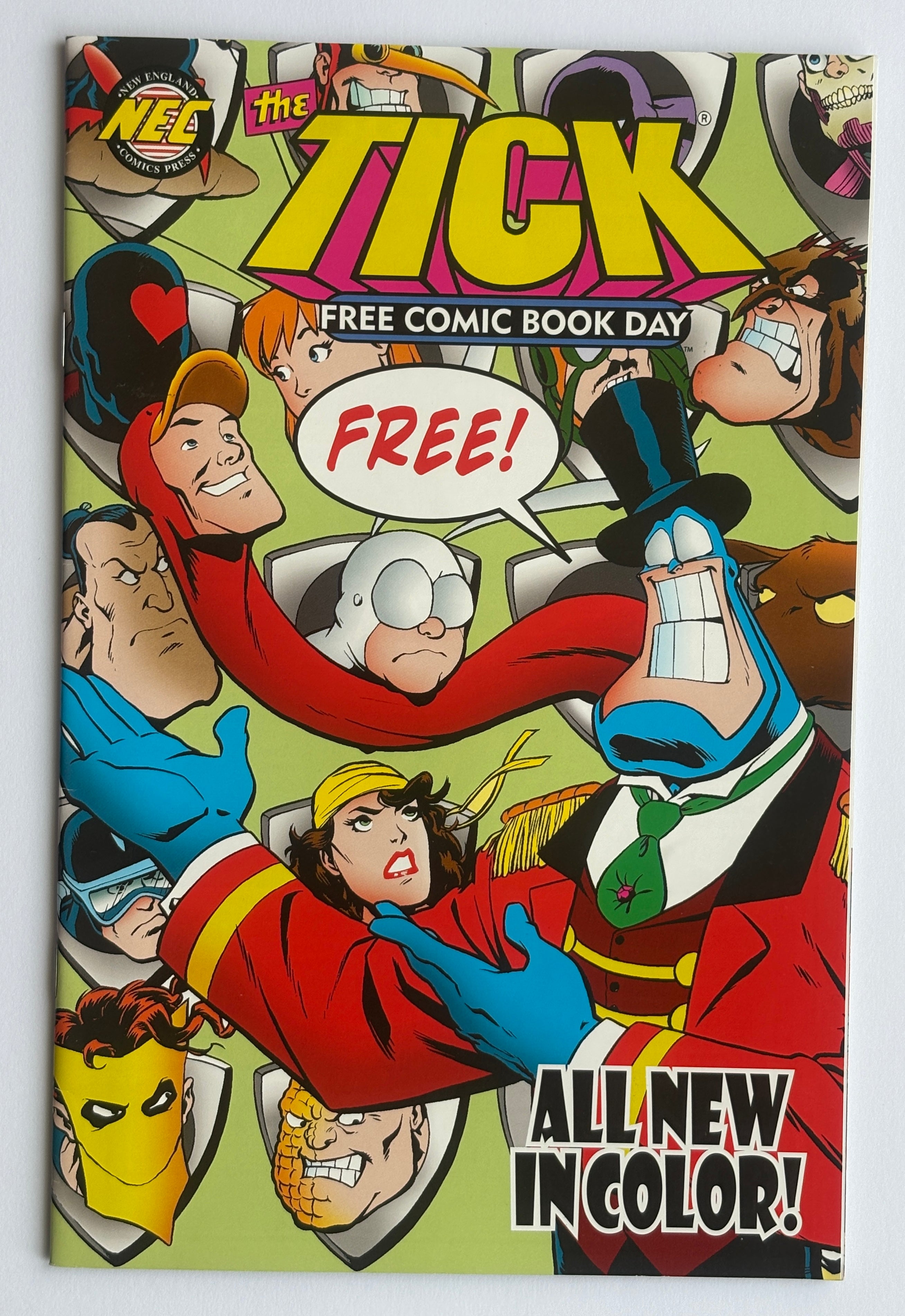 The Tick Free Comic Book Day FCBD - NEC Comics 2018 F/VF 7.0