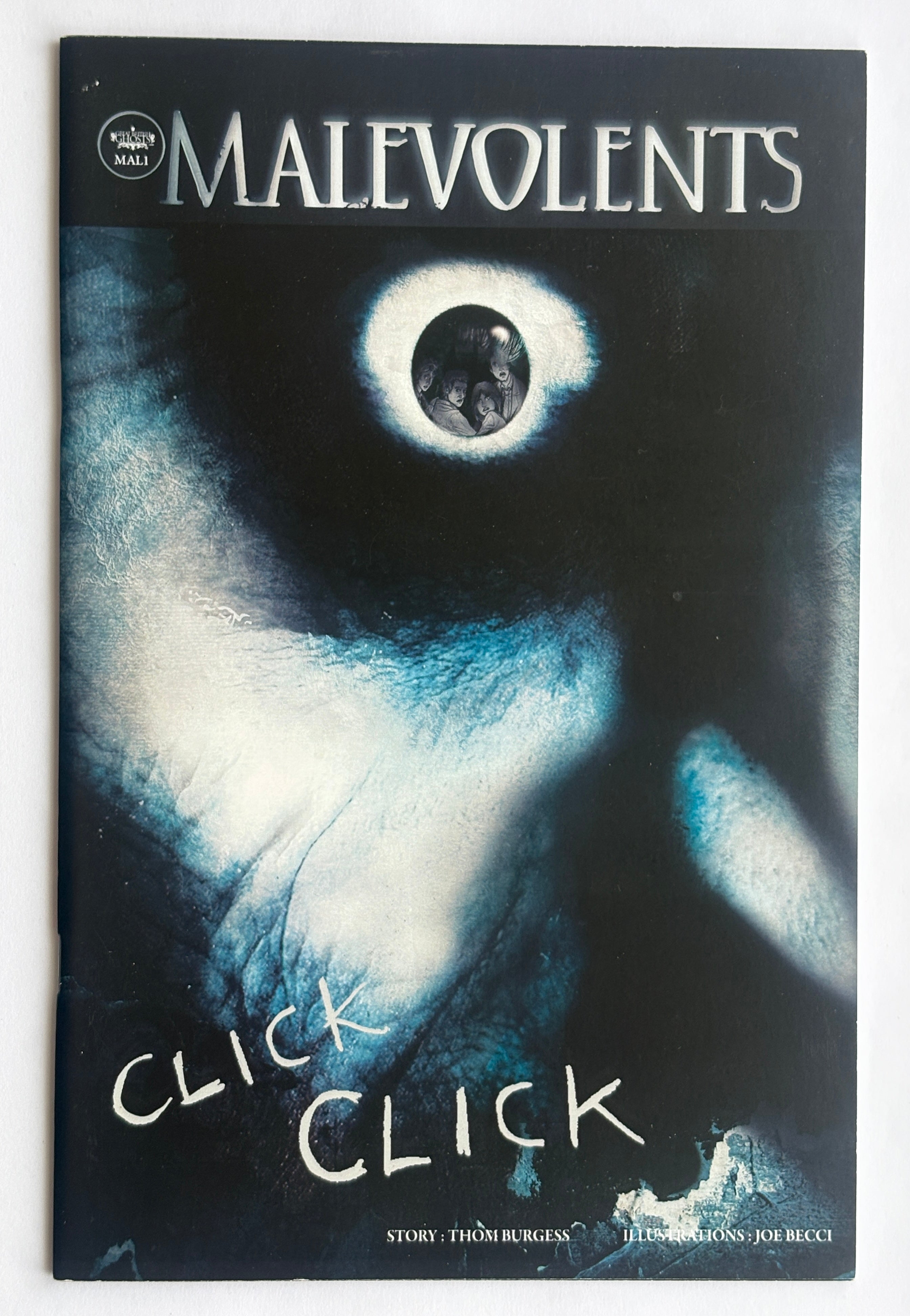 Malevolents 'Click Click' #1 - Great British Ghosts 2014 VF+ 8.5