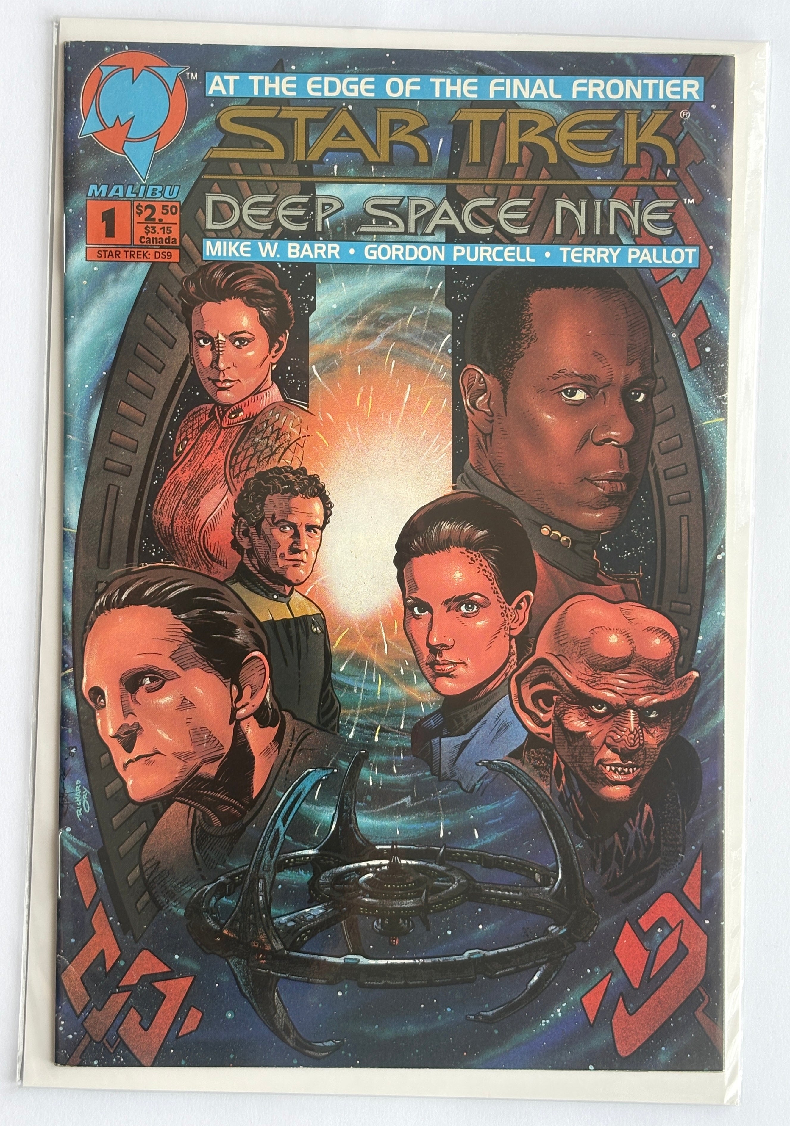 Star Trek Deep Space Nine #1 - Malibu Comics August 1993 F/VF 7.0