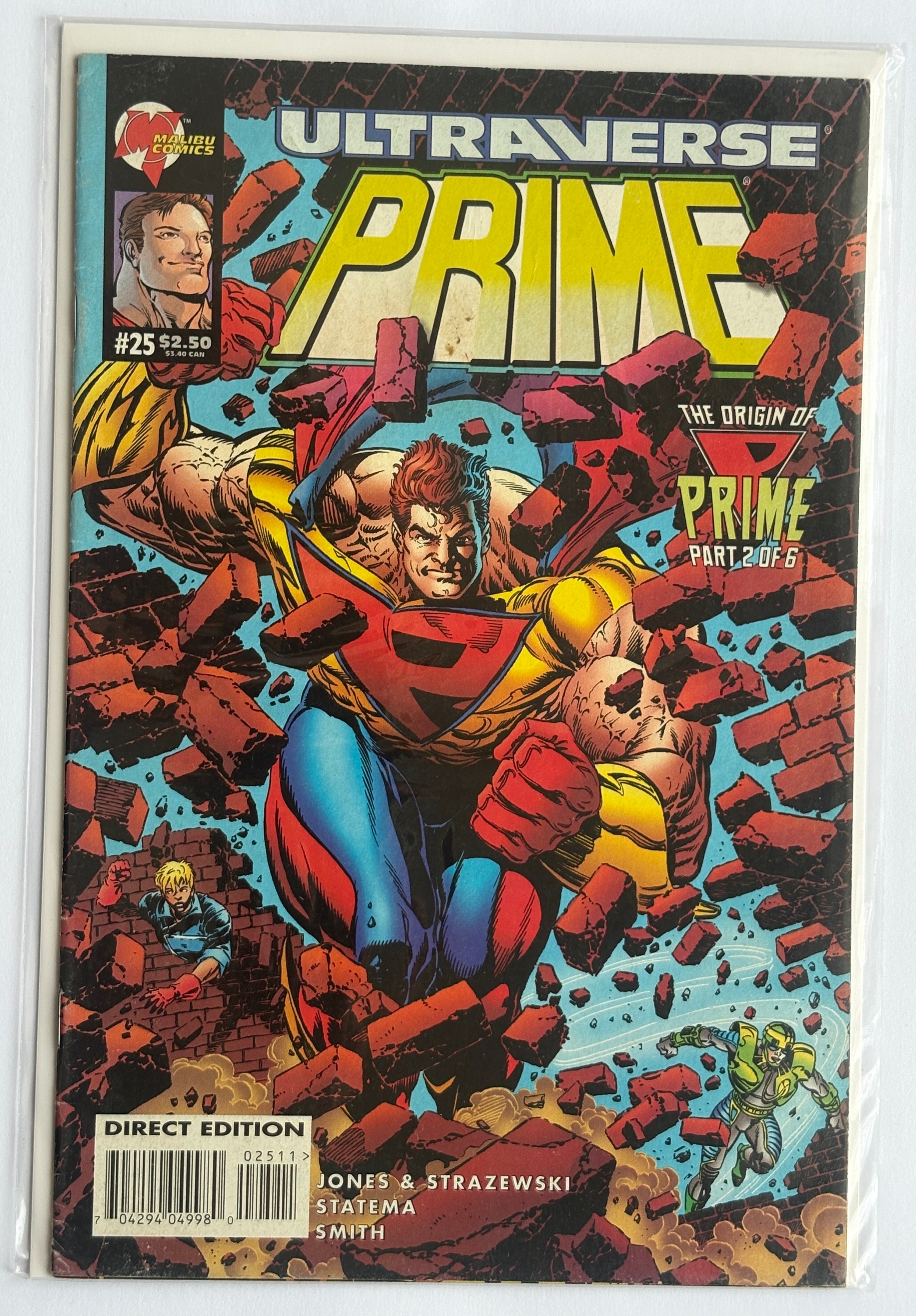 Ultraverse Prime #25 - Malibu Comics July 1995 FN+ 6.5