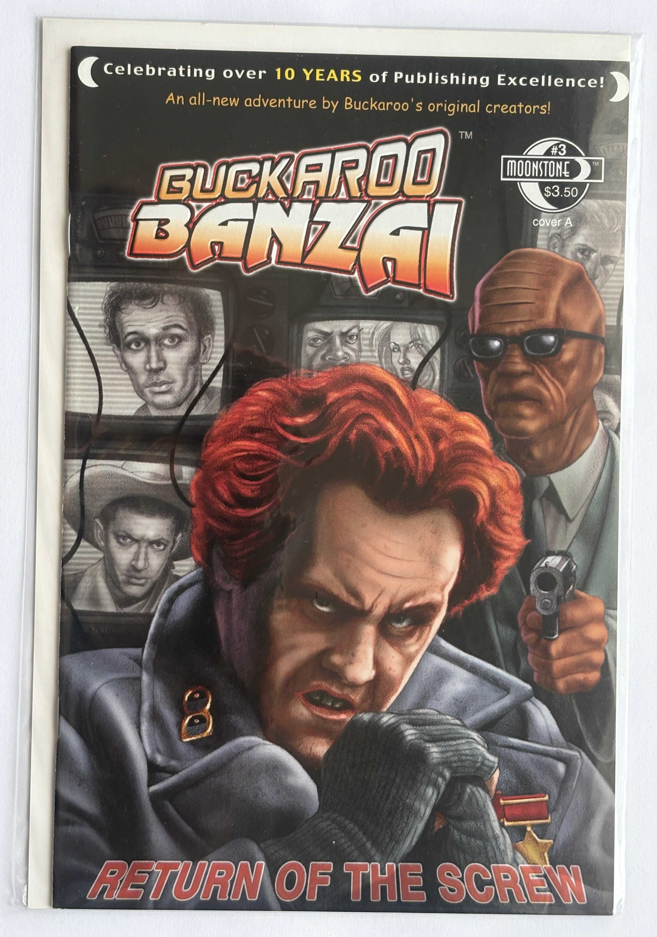 Buckaroo Banzai: Return of the Screw #3 - Cover A Moonstone 2006 VF 8.0