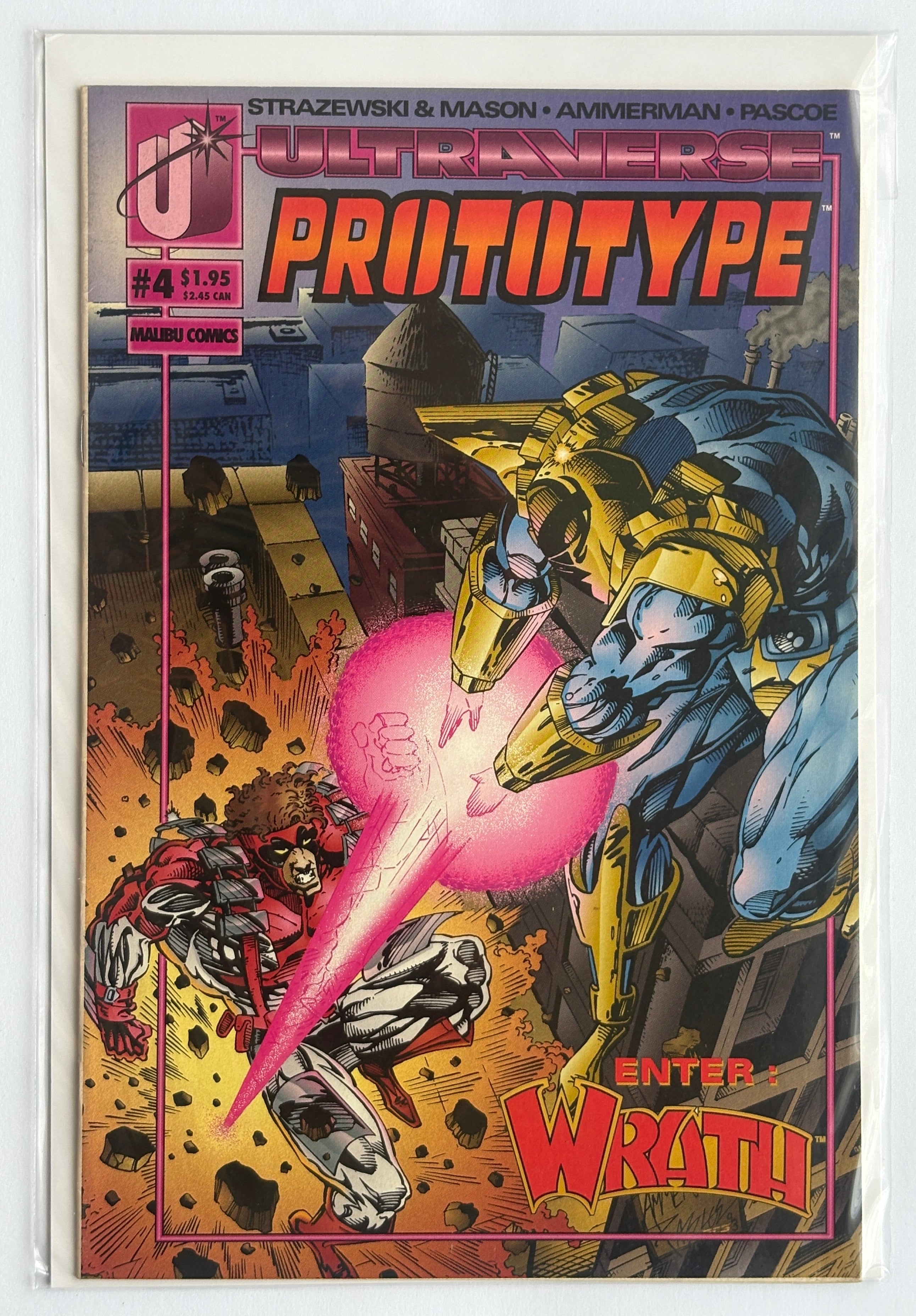 Prototype #4 - Ultraverse Malibu Comics November 1993 F/VF 7.0