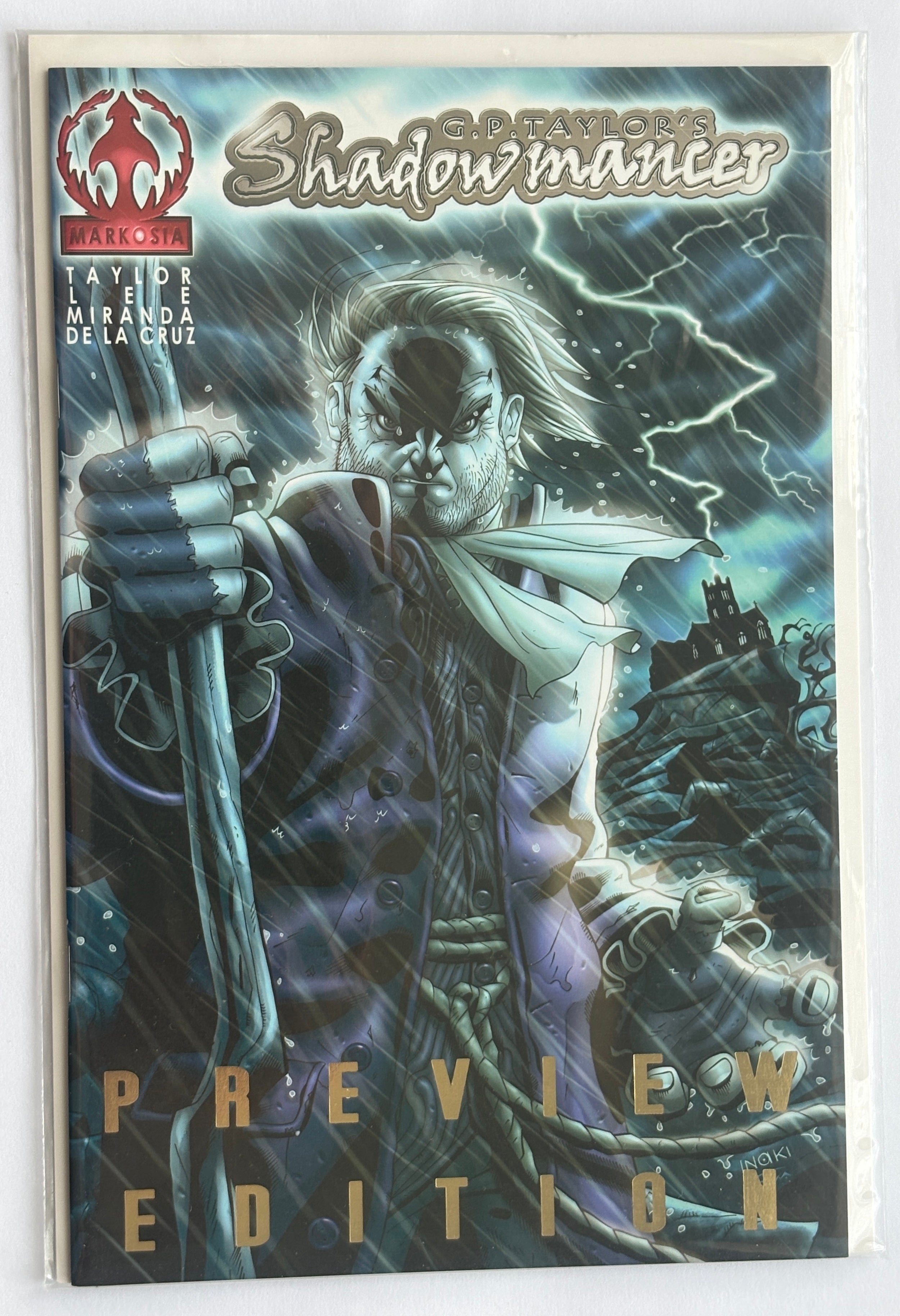 Shadowmancer Preview Edition - Markosia - 2005 VF+ 8.5