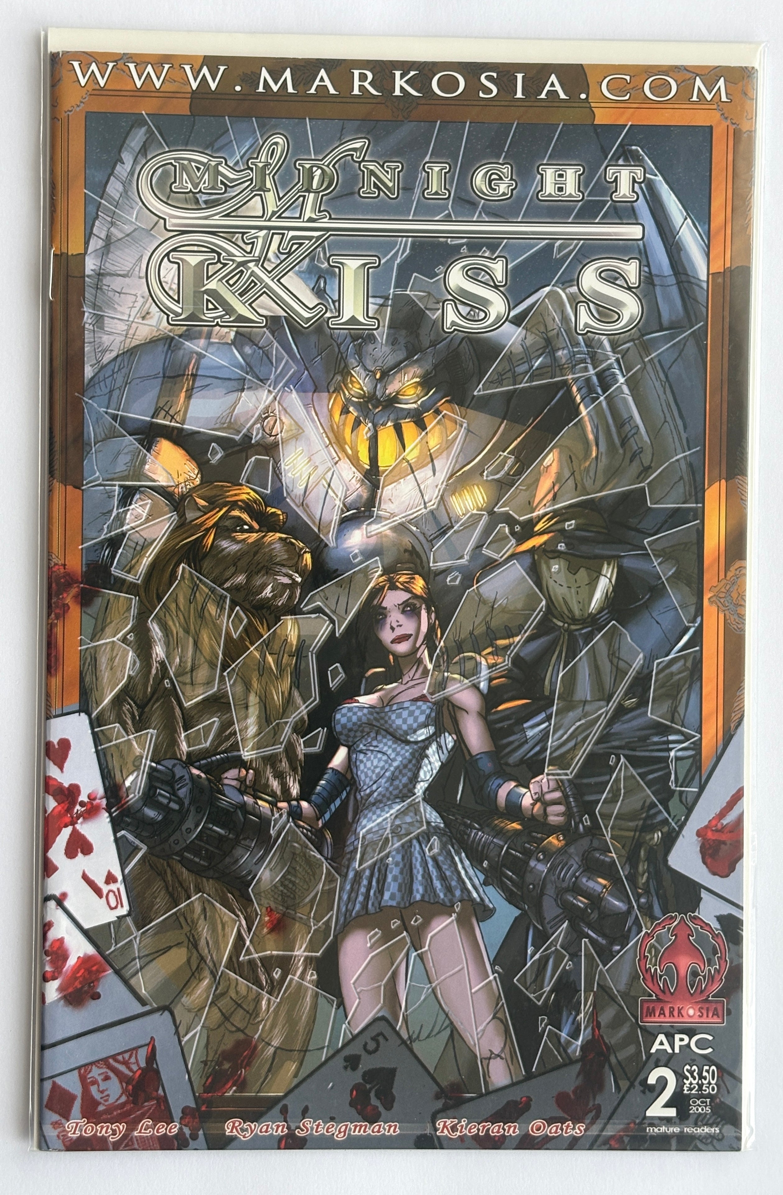 Midnight Kiss #2 - 1st Printing - Markosia - September 2005 VF 8.0