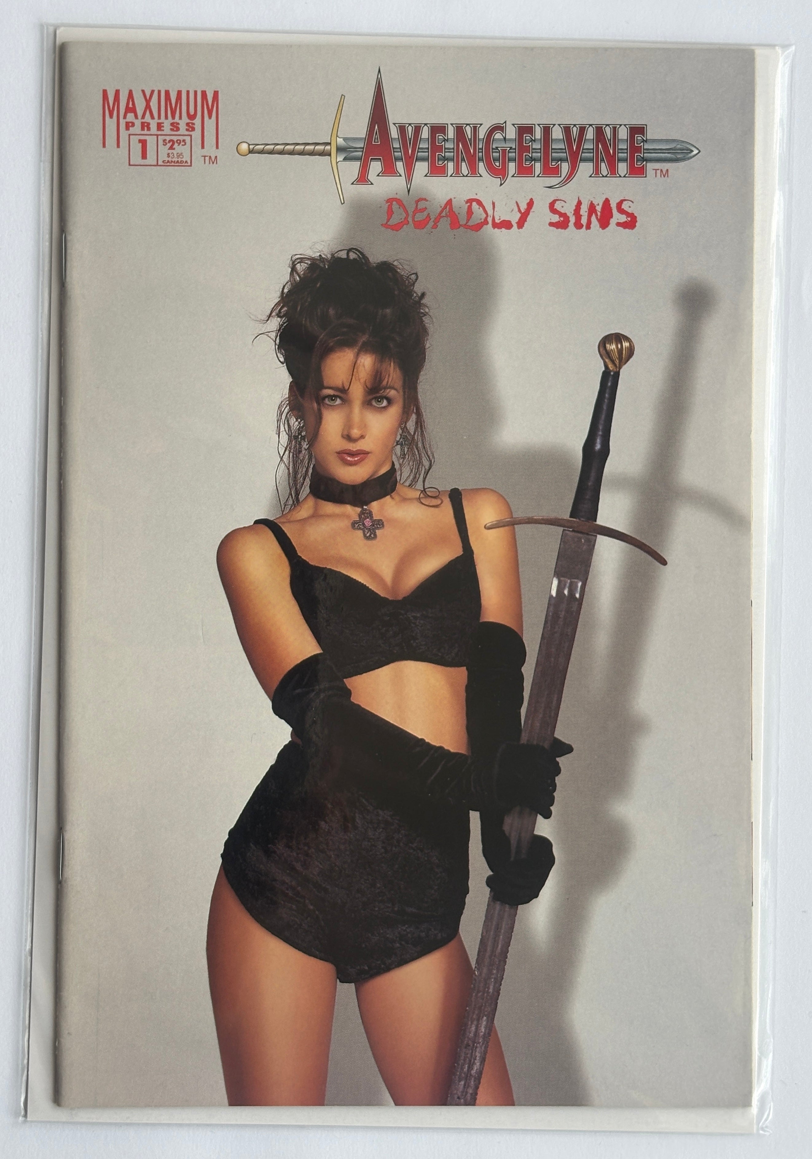 Avengelyne Deadly Sins #1 - 1st Printing - Maximum Press February 1995 VF+ 8.5