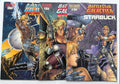 Battlestar Galactica: Starbuck #1 to 3 Set Maximum Press 1995/6 VF 8.0
