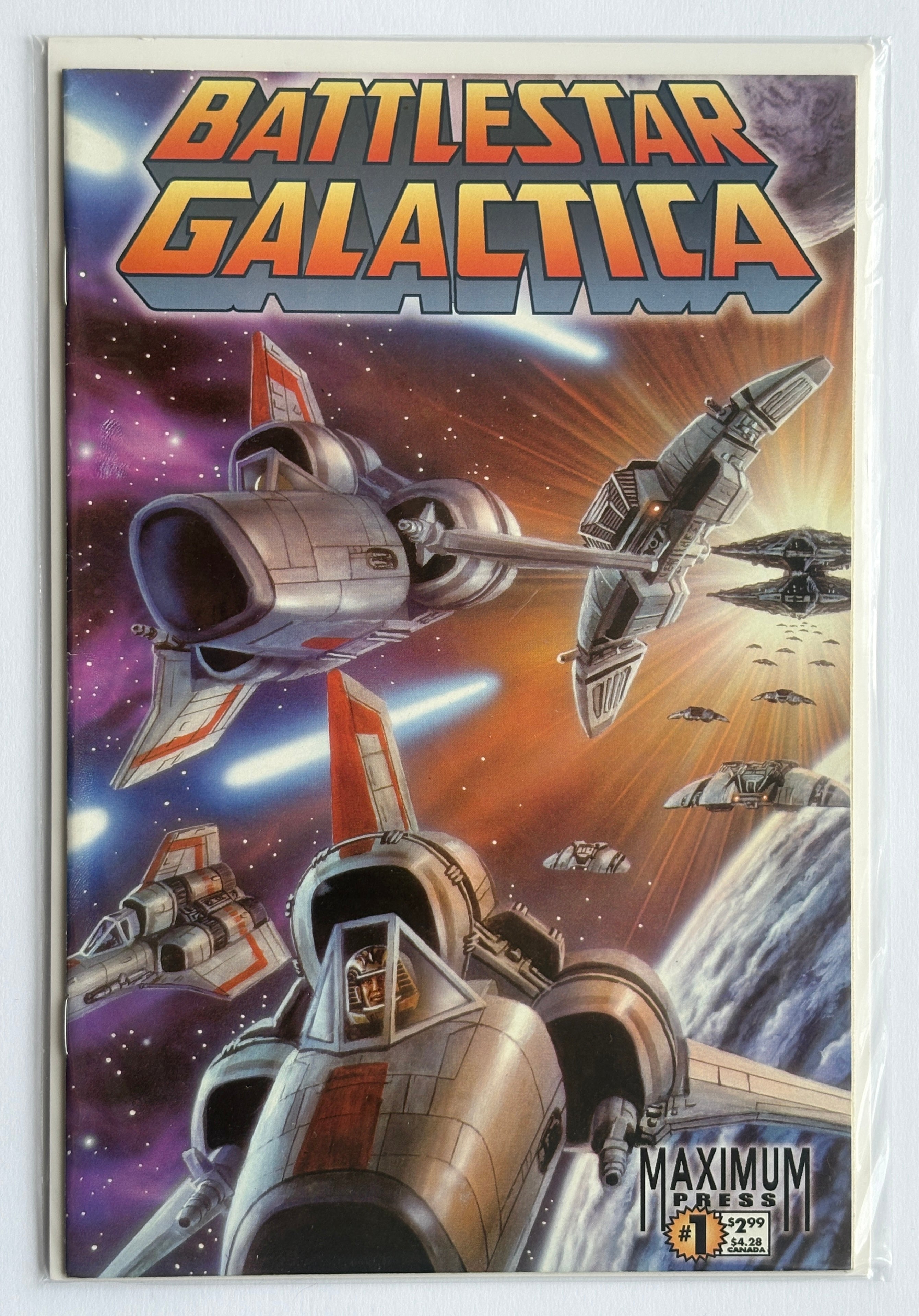 Battlestar Galactica: Special Edition #1 - Maximum Press January 1997 F/VF 7.0