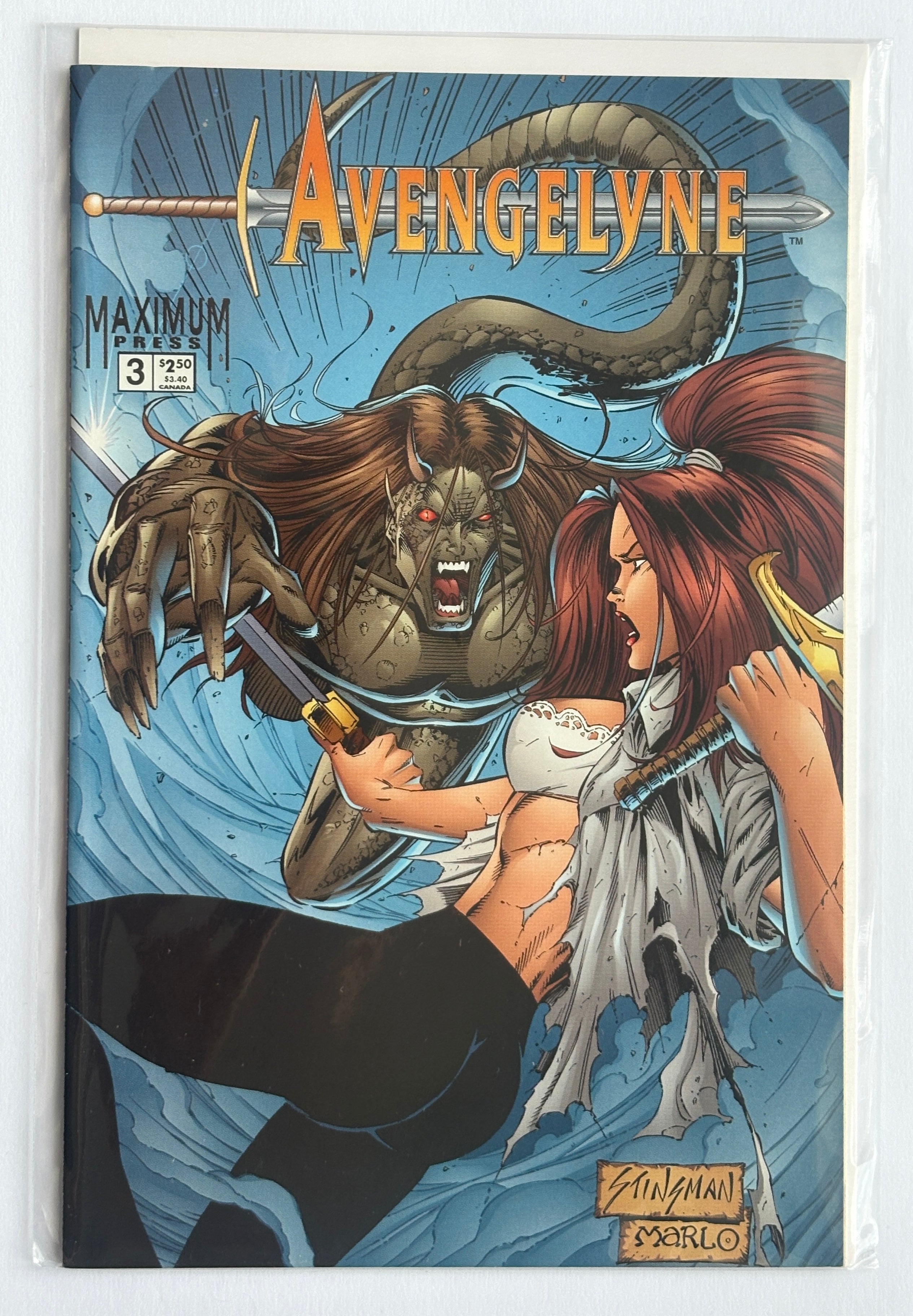 Avengelyne #3 - 1st Printing Maximum Press June 1996 VF+ 8.5