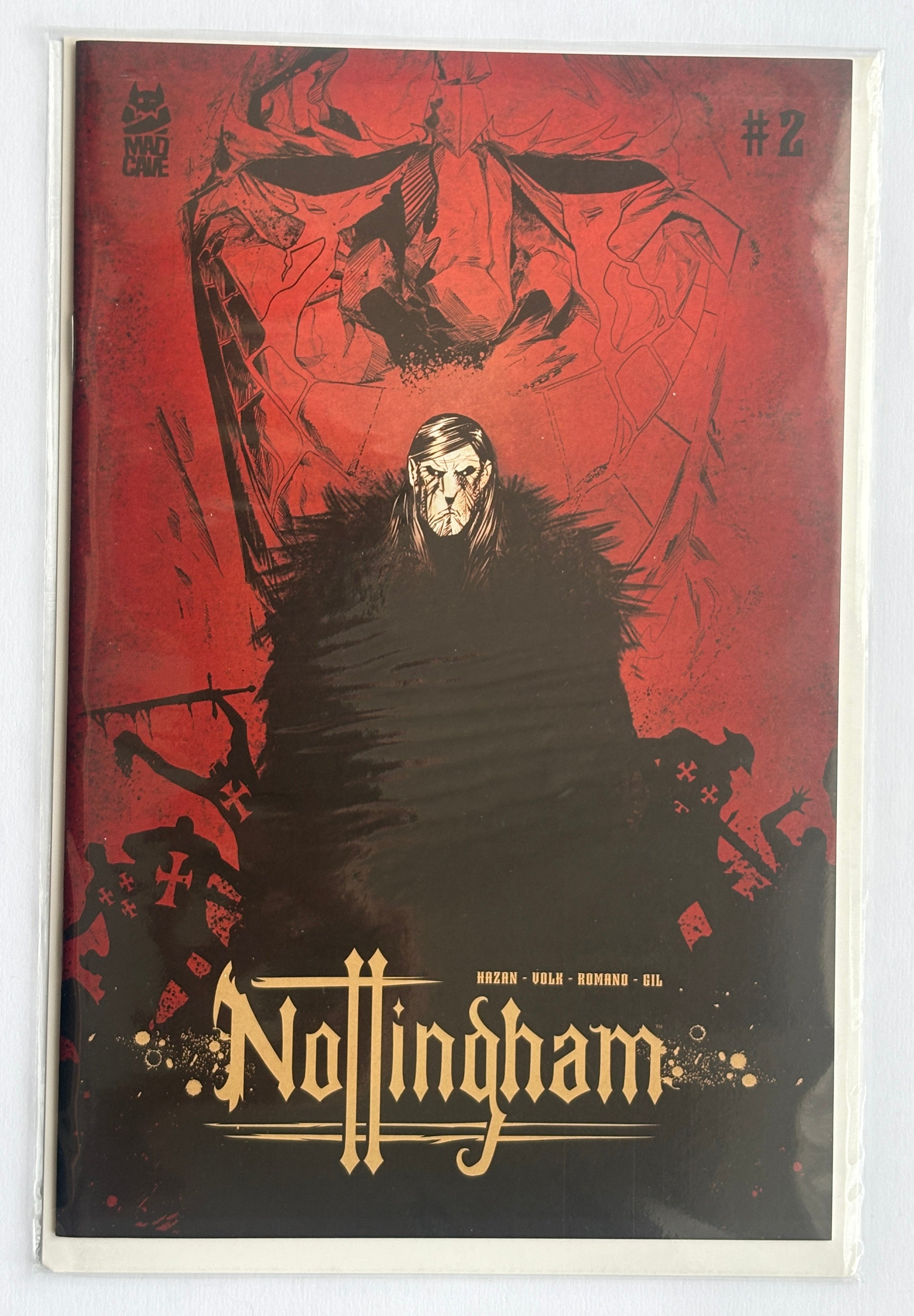 Nottingham #2 - 3rd Printing Mad Cave Studios 2021 NM 9.4