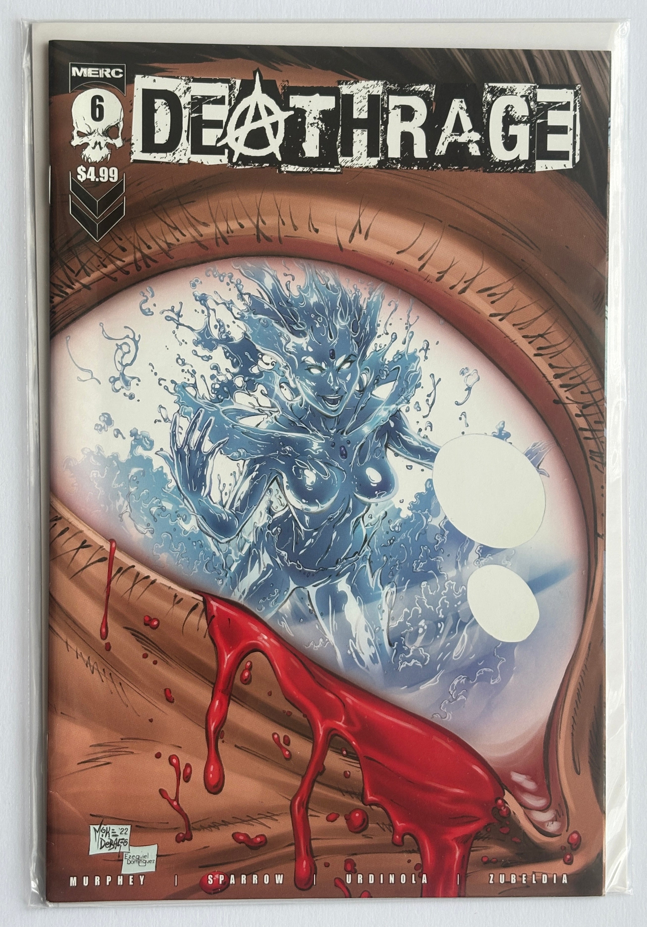 Deathrage #6 - 1st Print Merc January 2023 VF+ 8.5