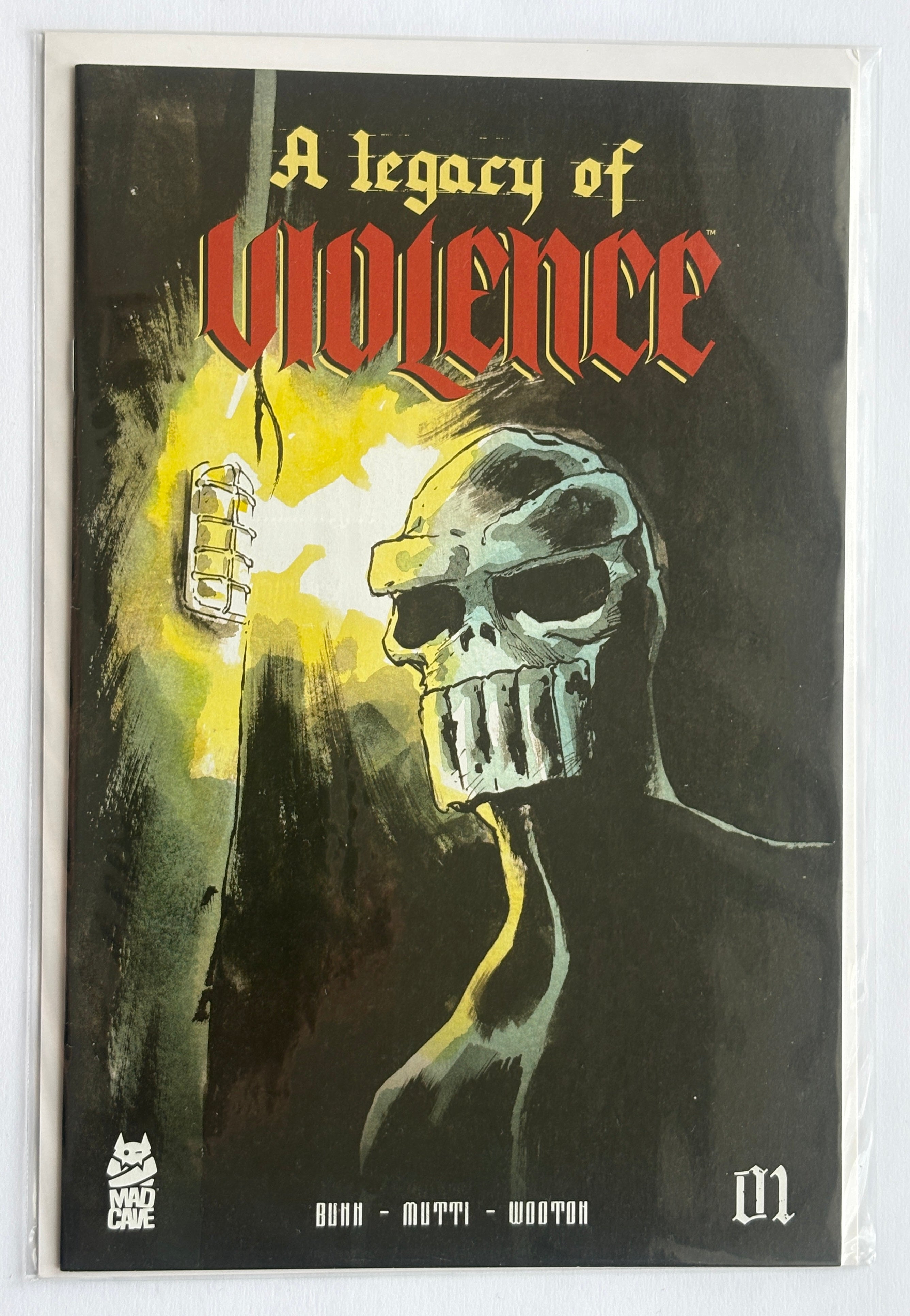 A Legacy of Violence #1 - 1st Printing Mad Cave Studios 2022 VF/NM 9.0