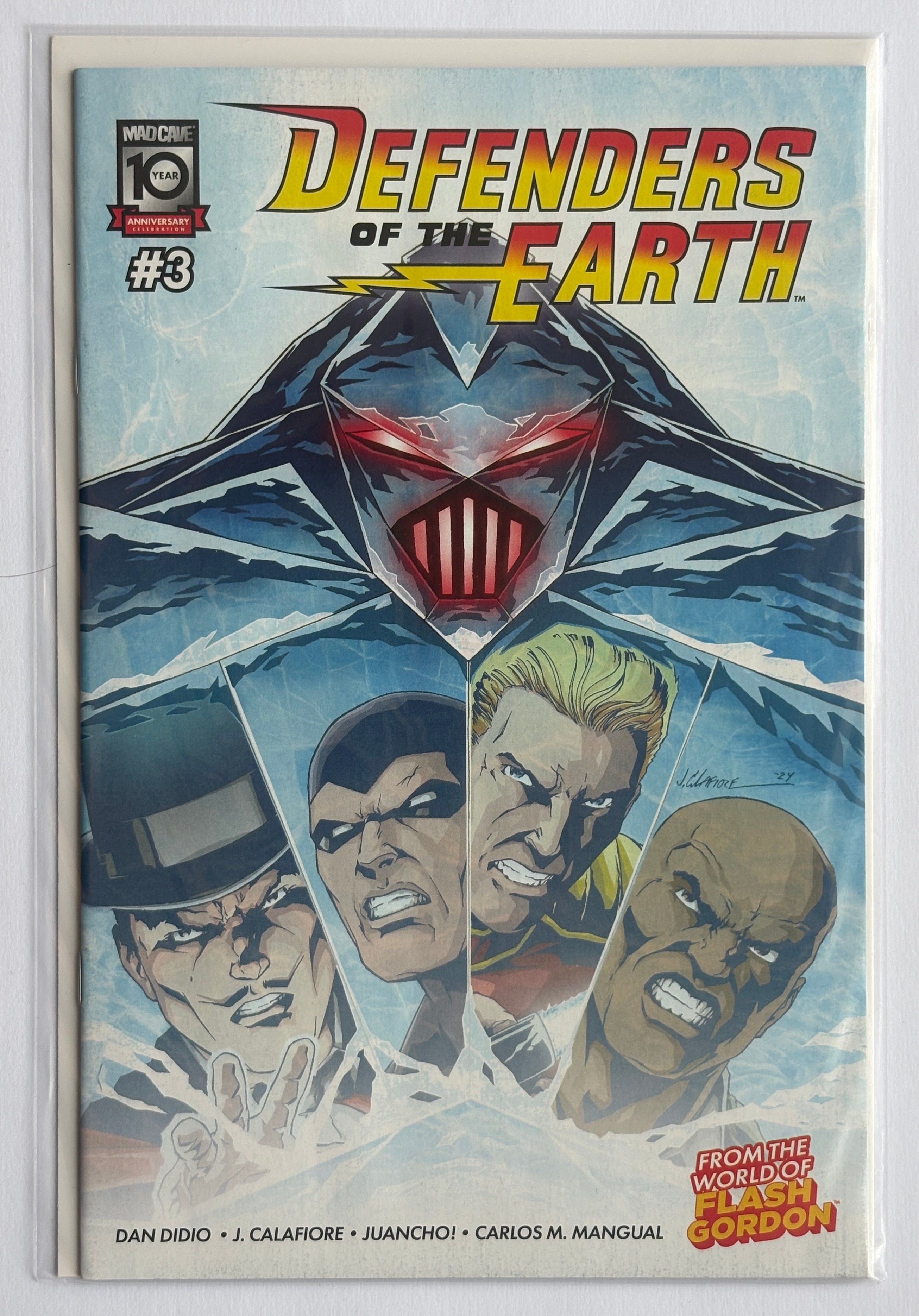 Defenders of the Earth #3 - 1st Printing Mad Cave Studios 2024 NM- 9.2