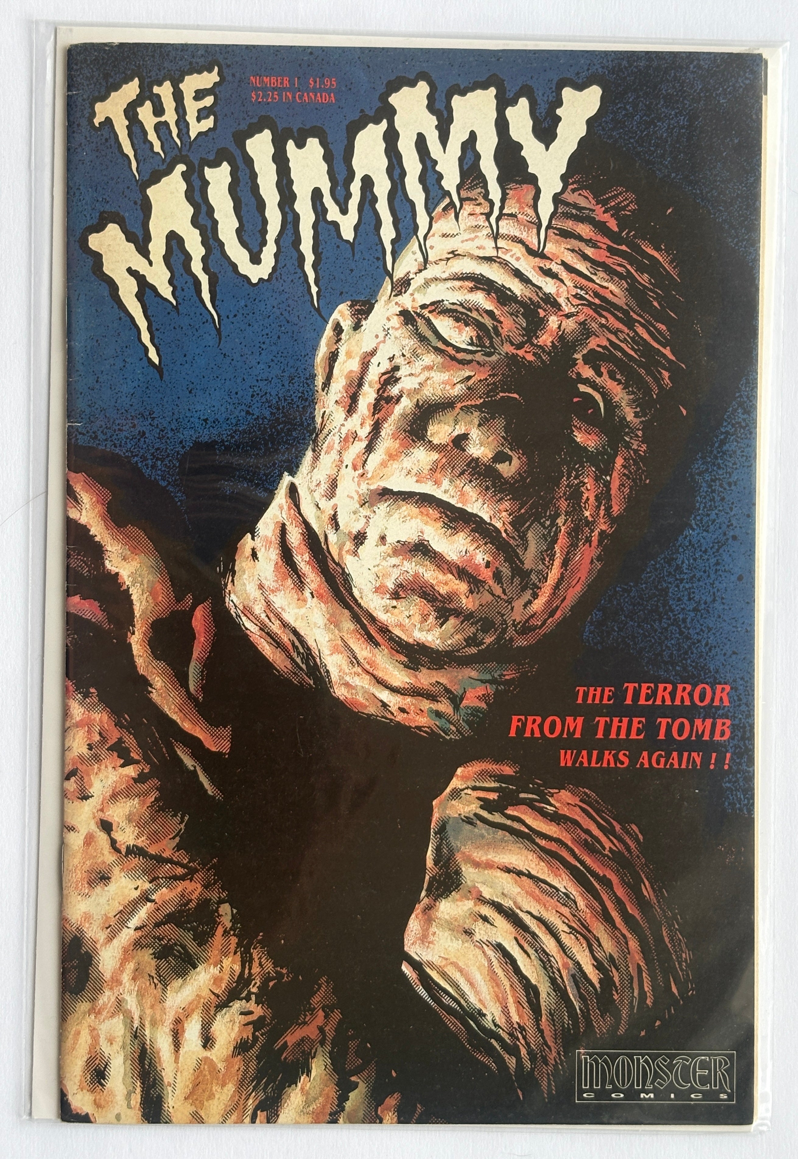 The Mummy #1 - (Monster Comics) Eros Comix March 1991 VF- 7.5