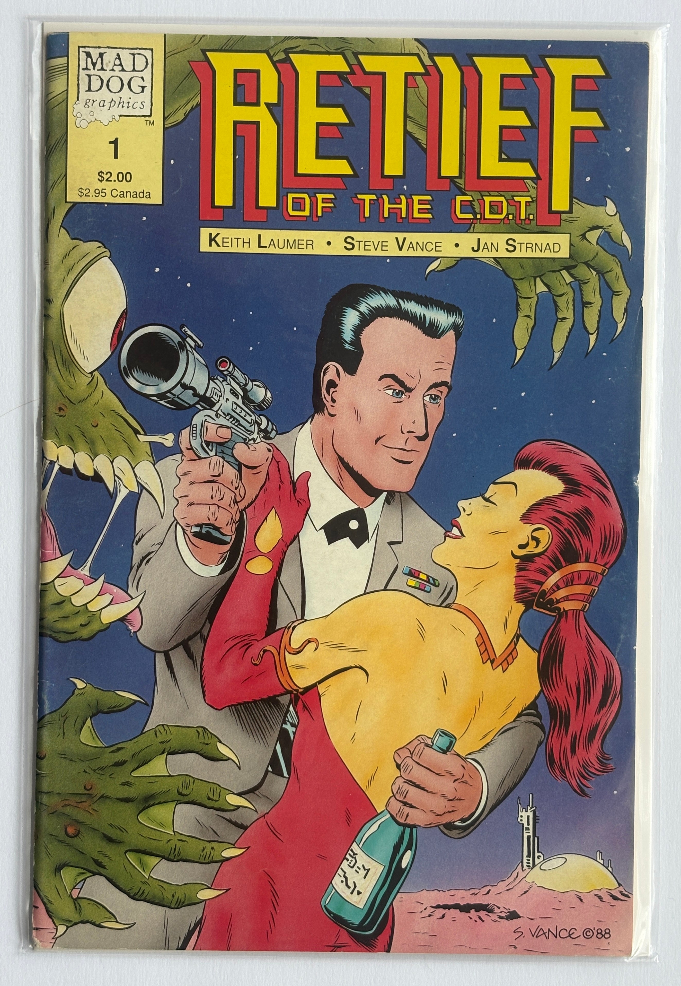 Retief of the C.D.T. #1 - Mad Dog Graphics 1988 VF- 7.5