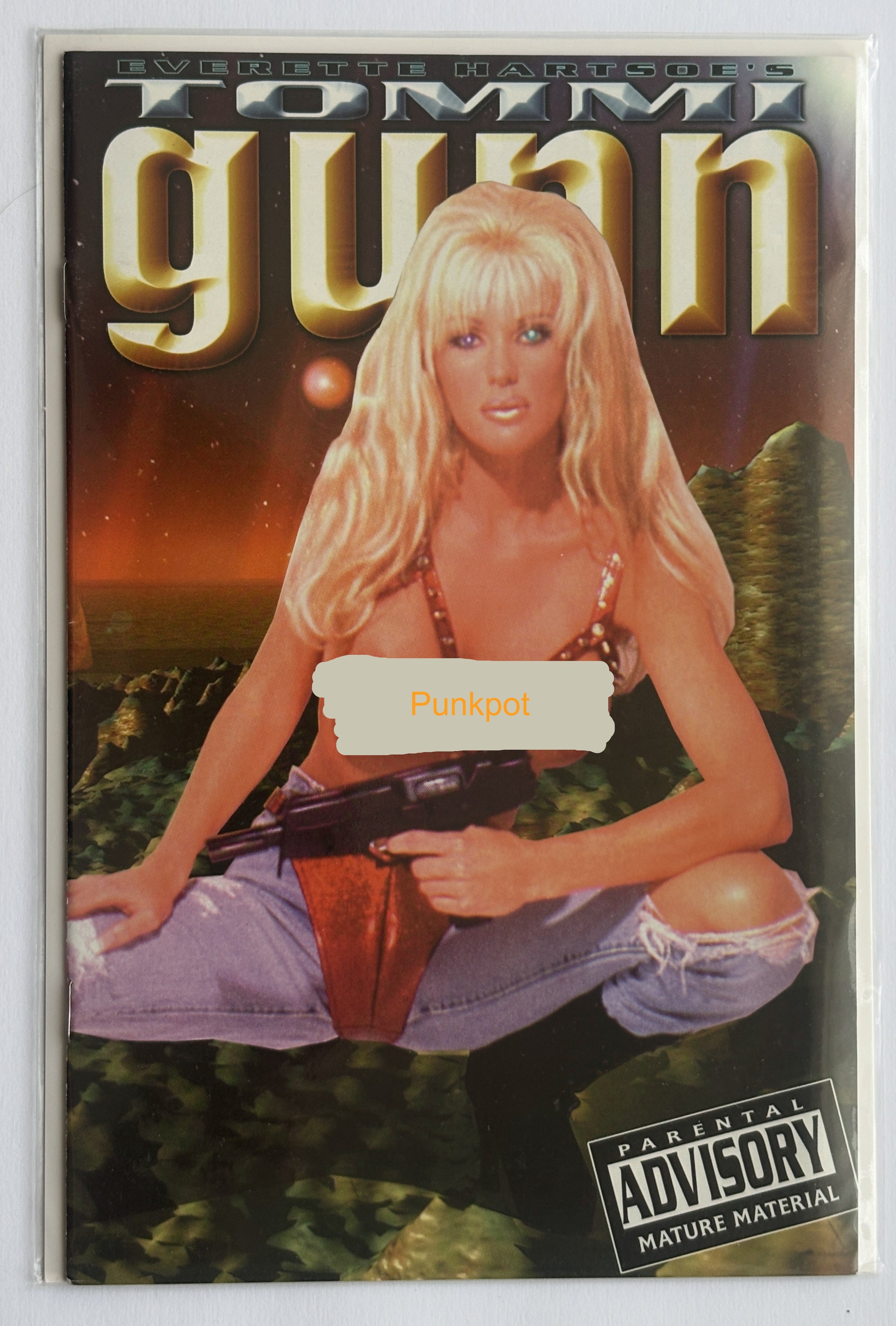 Tommi Gunn Killer's Lust #1 Wrap Around Varian London Night 1997 VF- 7.5