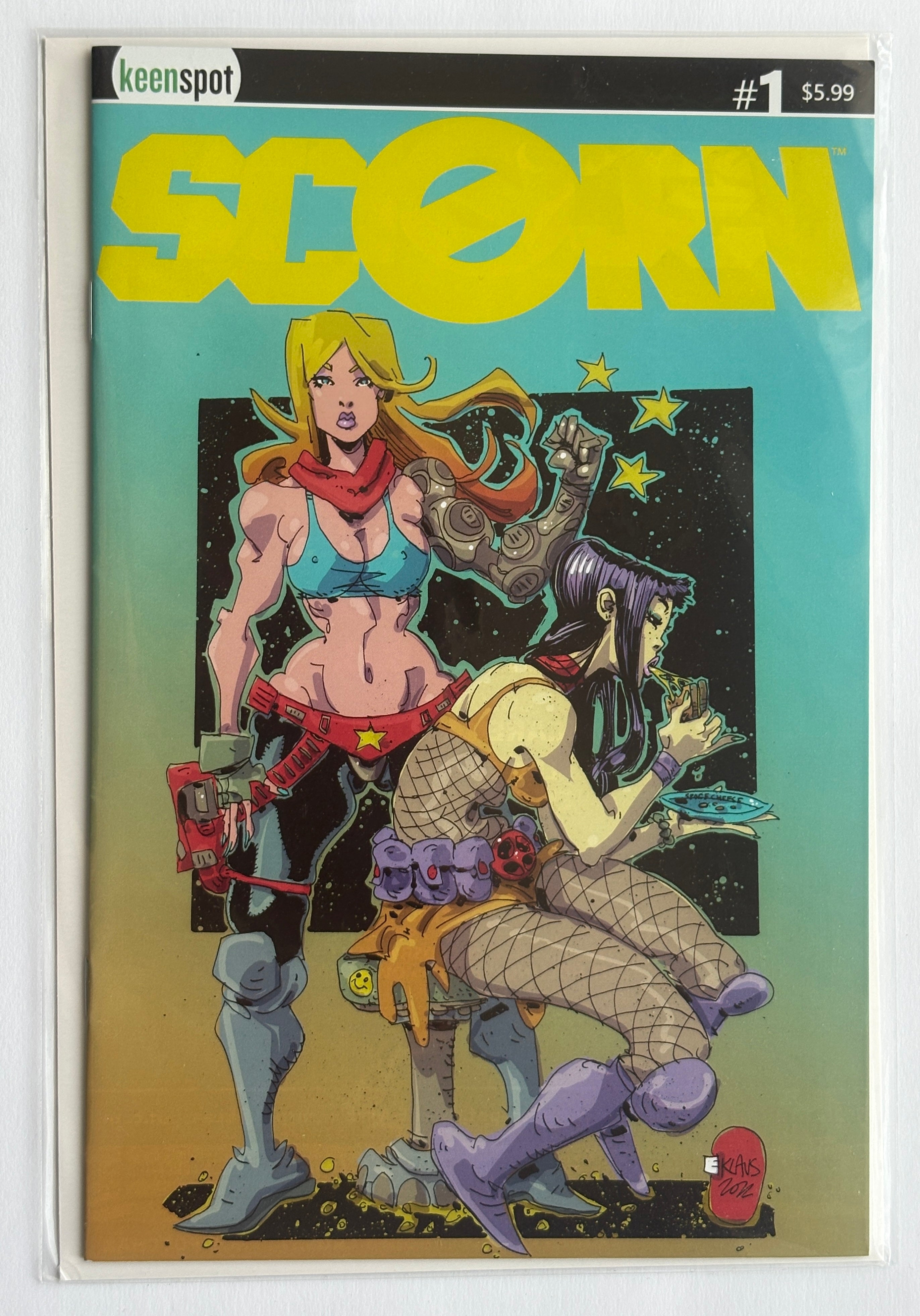 Scorn #1 - 1st Printing Keenspot February 2023 VF 8.0