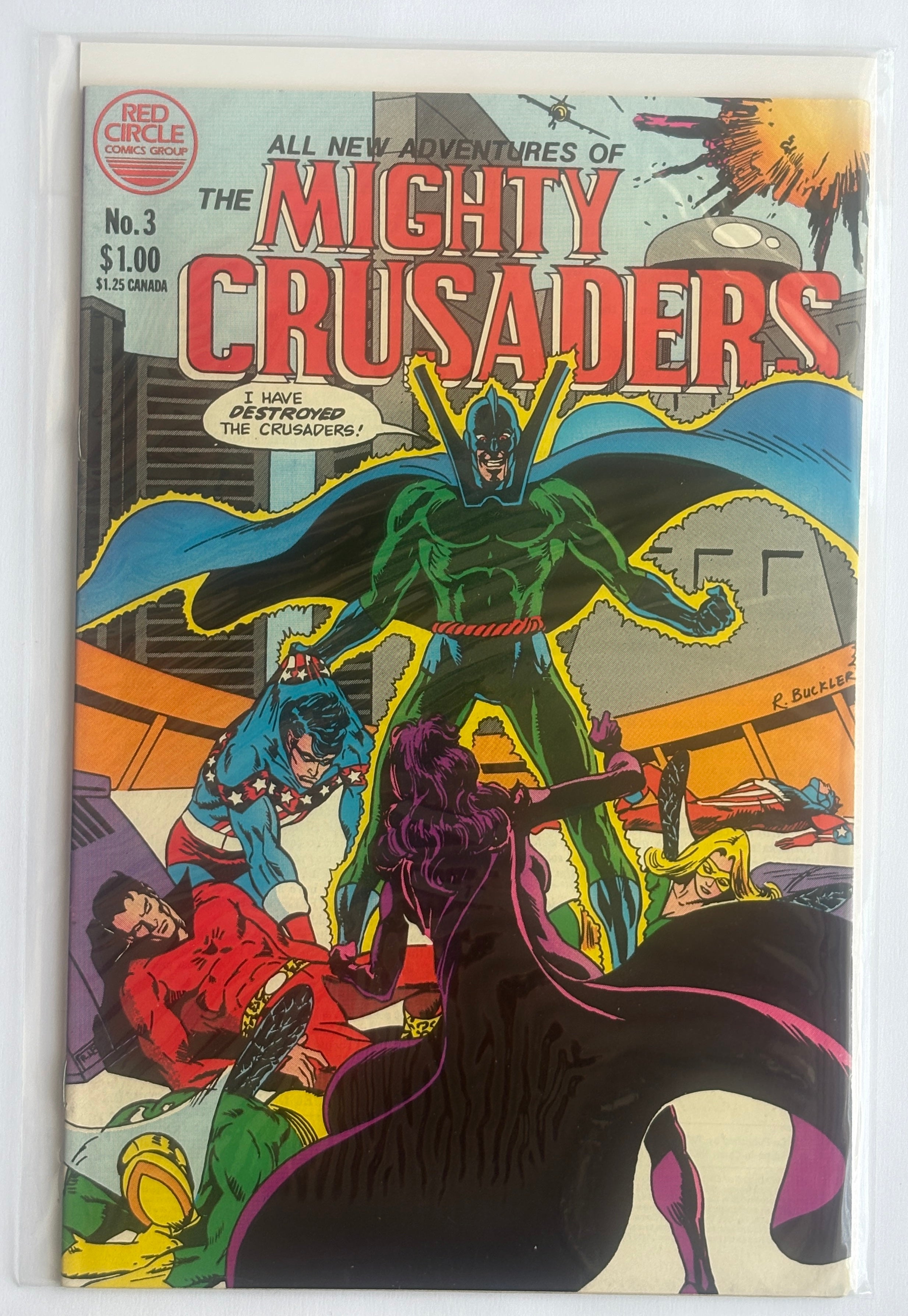 The New Adventures of The Mighty Crusaders #3 - Red Circle July 1983 VF- 7.5