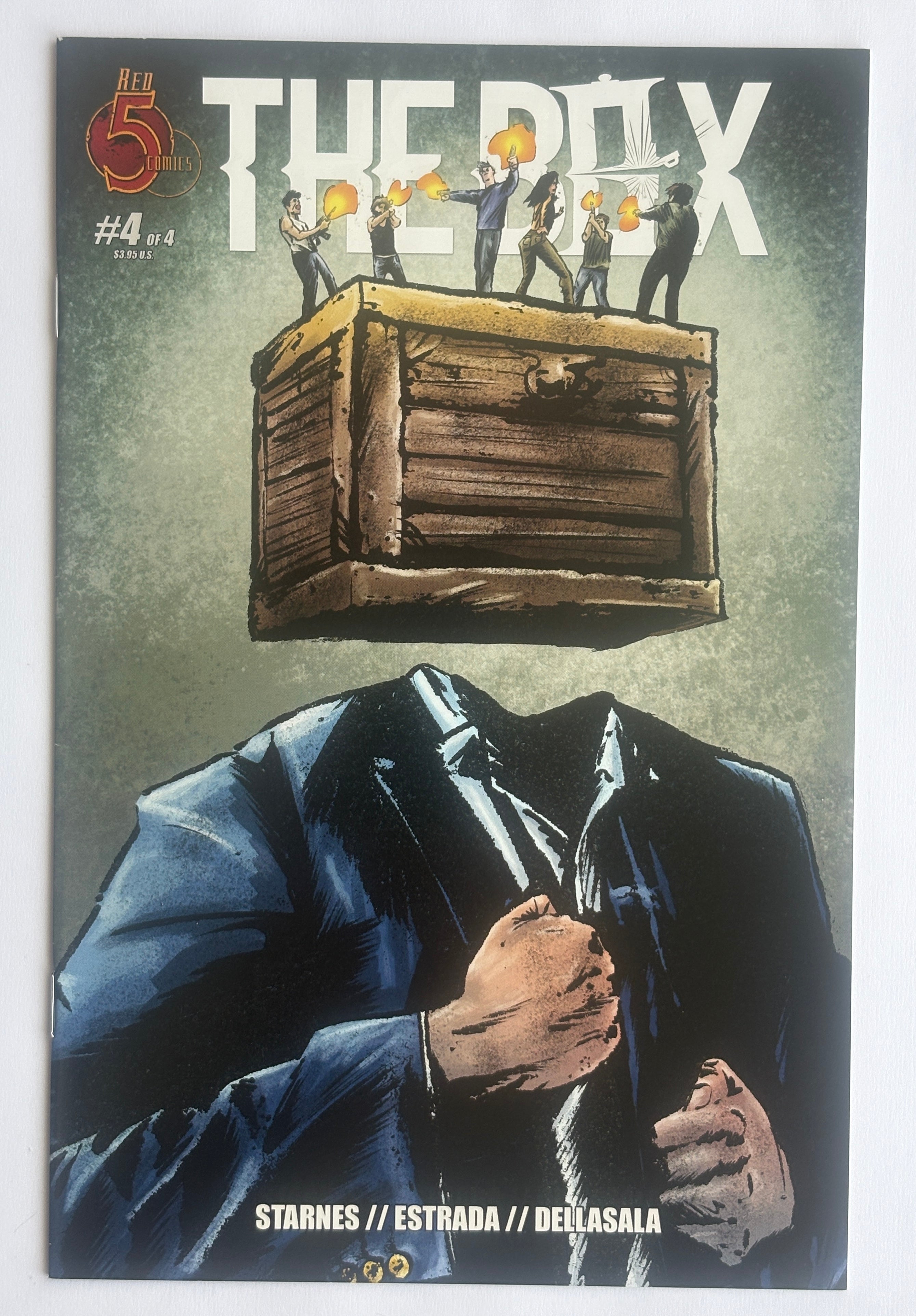 The Box #4  (4 of 4) 1st Printing Red 5 Comics November 2021 VF/NM 9.0