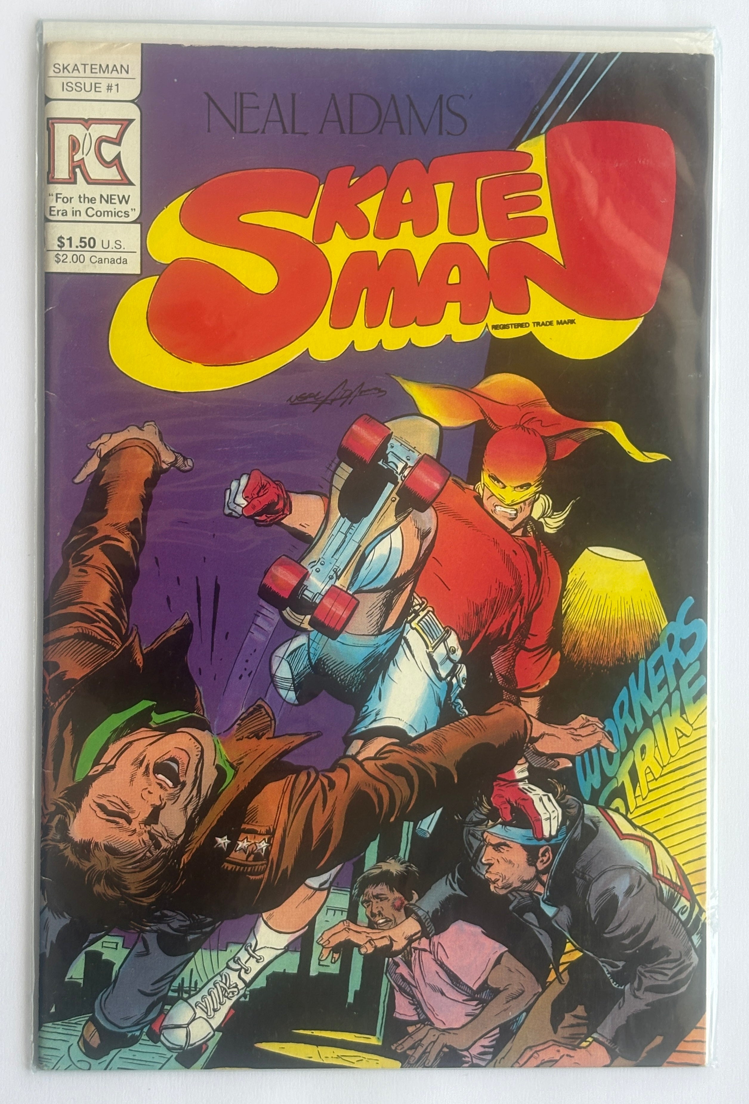 Skateman #1 - Pacific Comics (PC) November 1983 FN+ 6.5