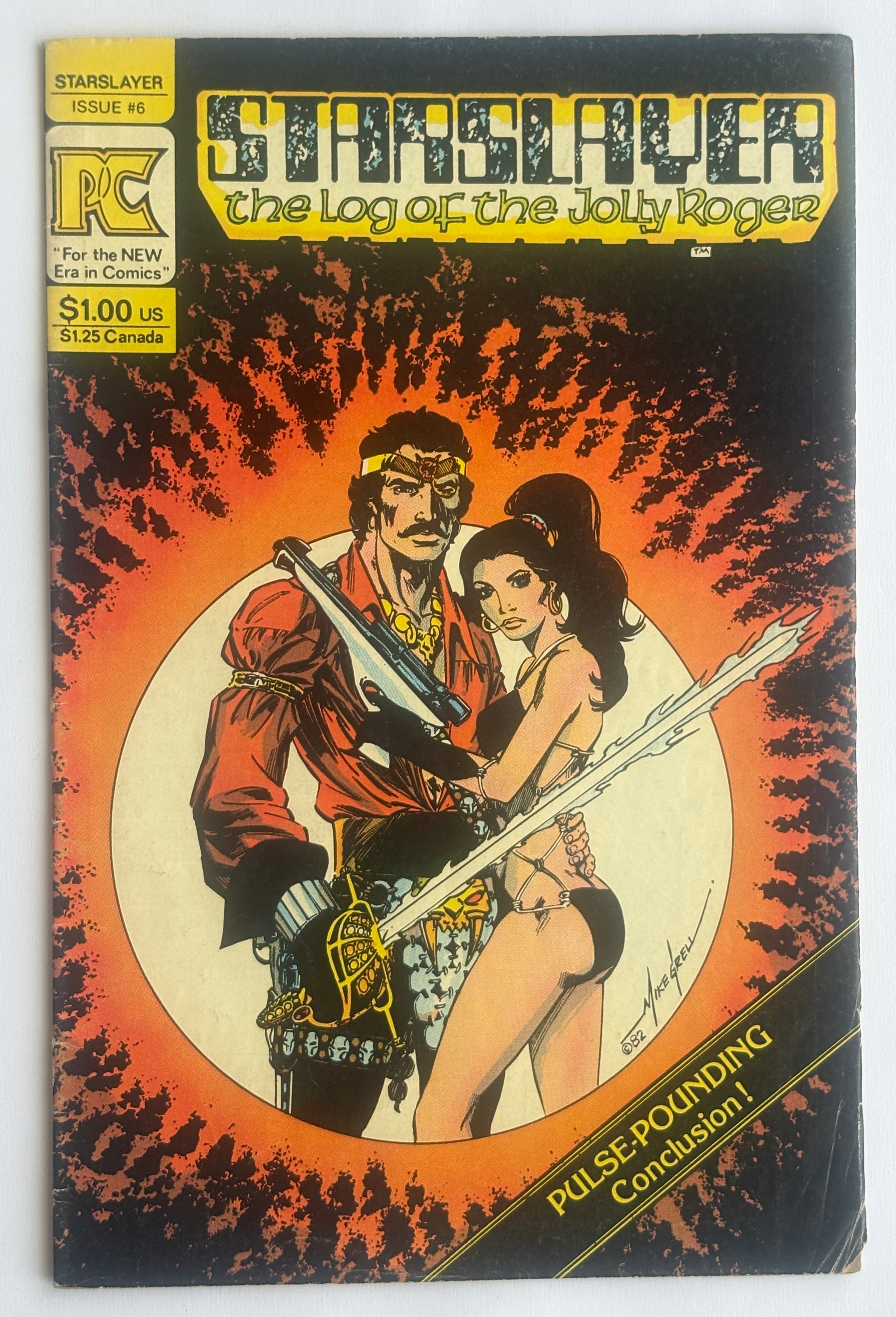 Starslayer #6 - Pacific Comics April 1983 FN 6.0