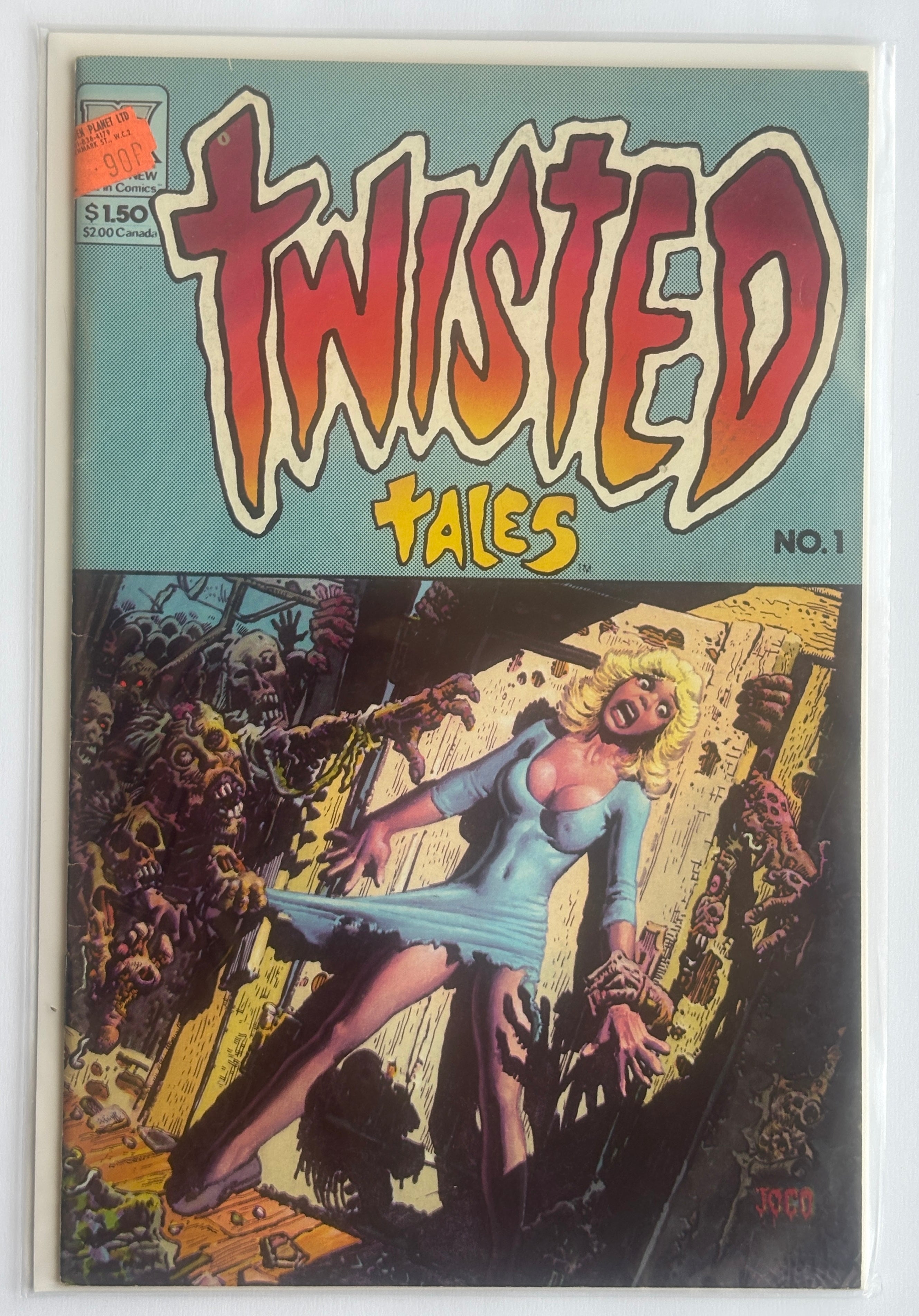 Twisted Tales #1 - Pacific Comics (PC) November 1982 F/VF 7.0