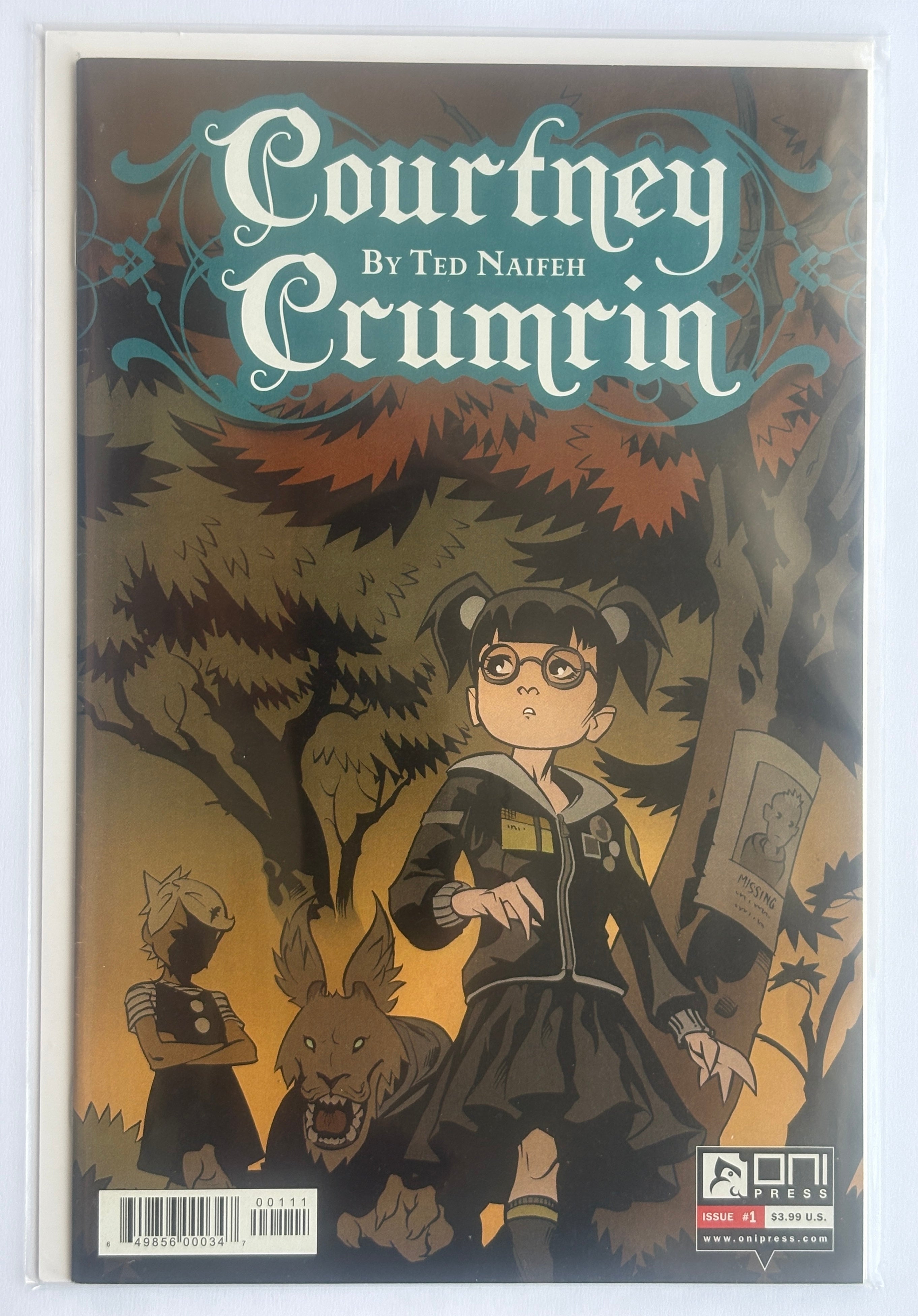 Courtney Crumrin #1 - 1st Printing Ted Naifeh - ONI Press April 2012 VF+ 8.5