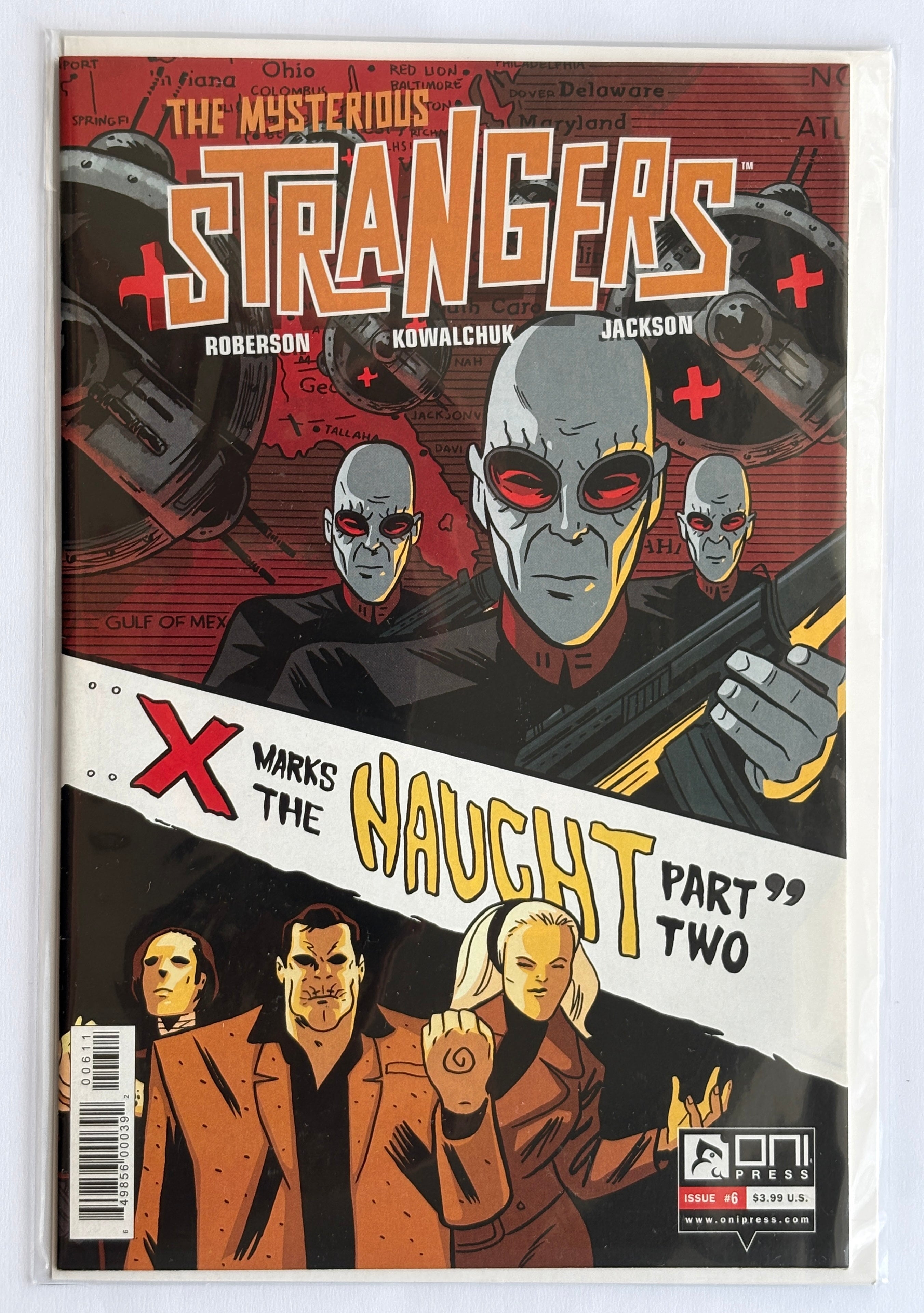 The Mysterious Strangers #6 - 1st Printing ONI Press November 2013 VF 8.0