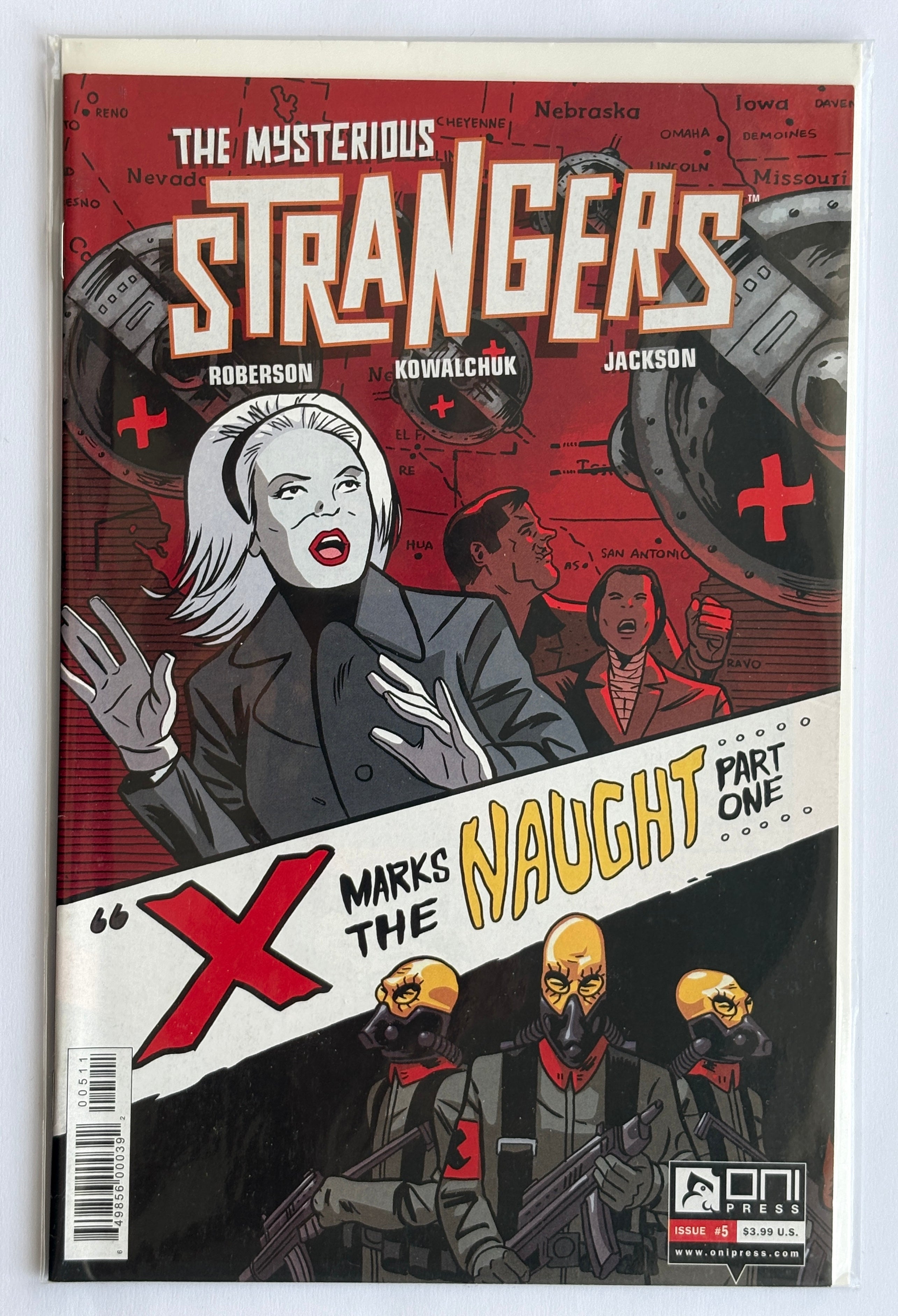 The Mysterious Strangers #5 - 1st Printing Oni Press October 2013 F/VF 7.0
