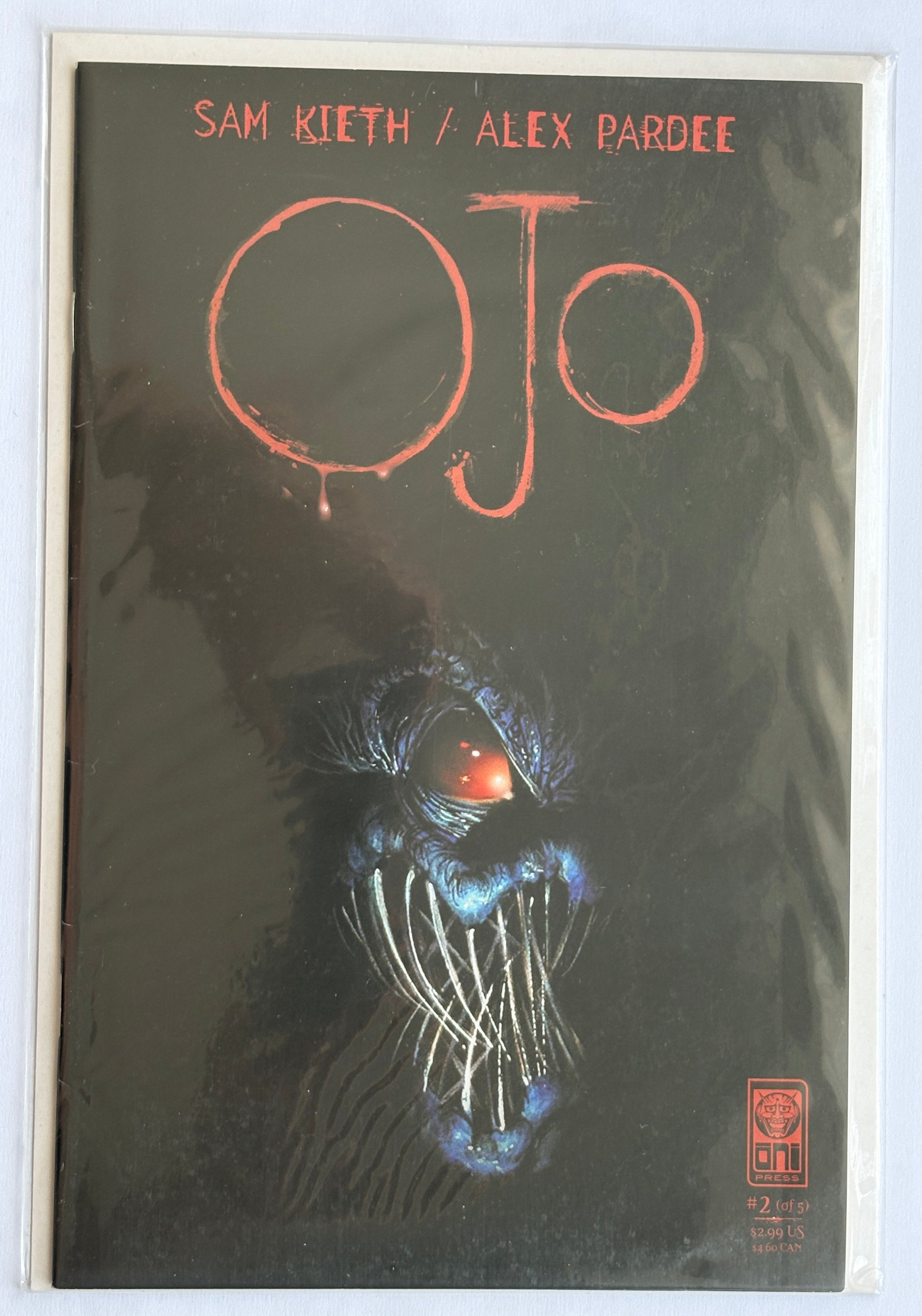 OJO #2 - 1st Printing - Oni Press September 2004 F/VF 7.0
