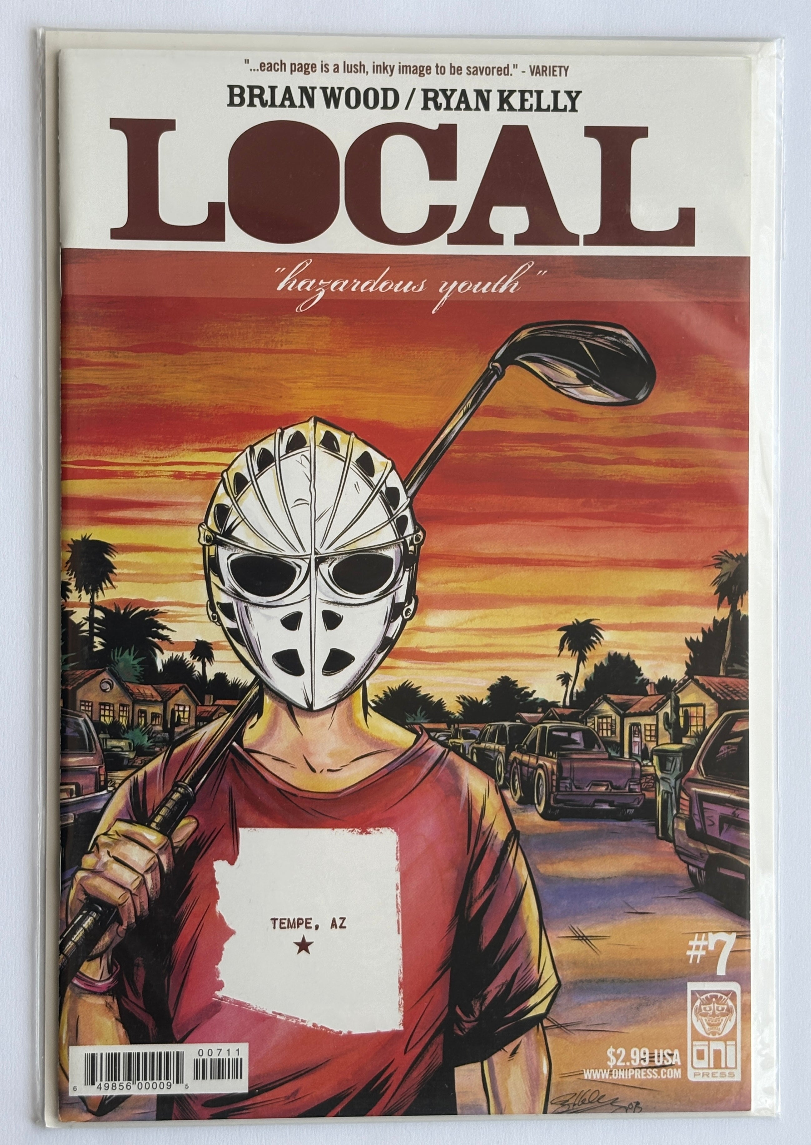 Local #7 - Hazardous Youth - 1st Printing - Oni Press June 2006 VF/NM 9.0