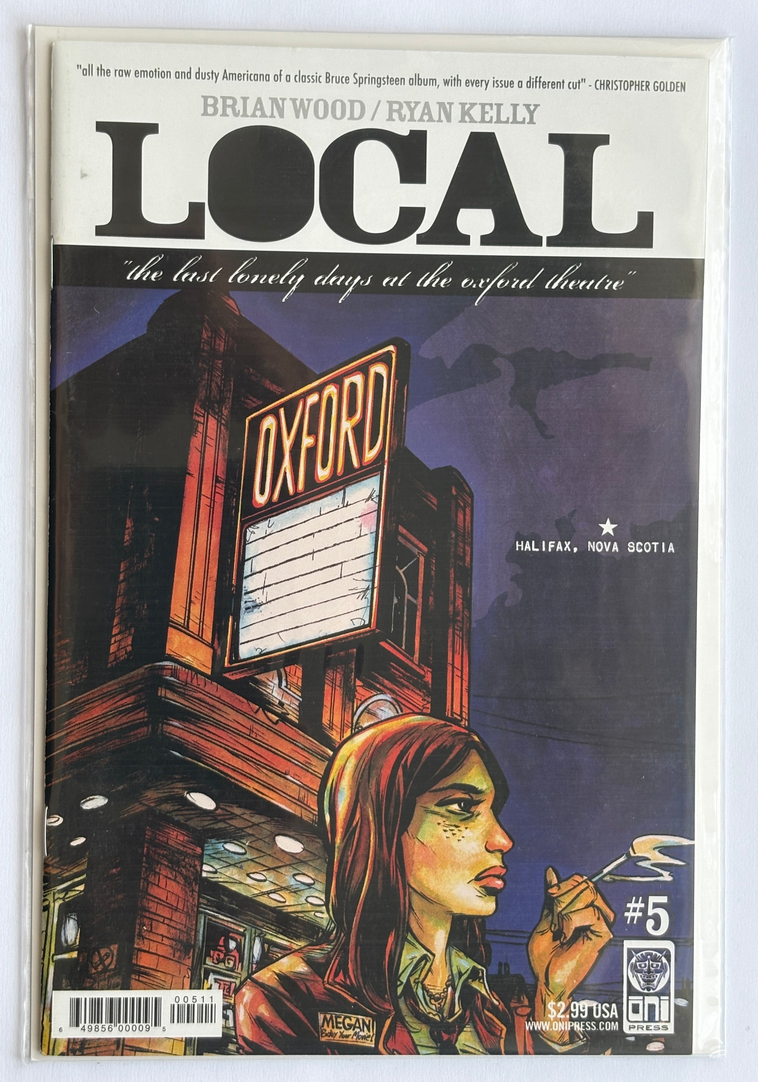 Local #5 - The Last Lonely Days... - 1st Printing Oni Press April 2006 VF+ 8.5