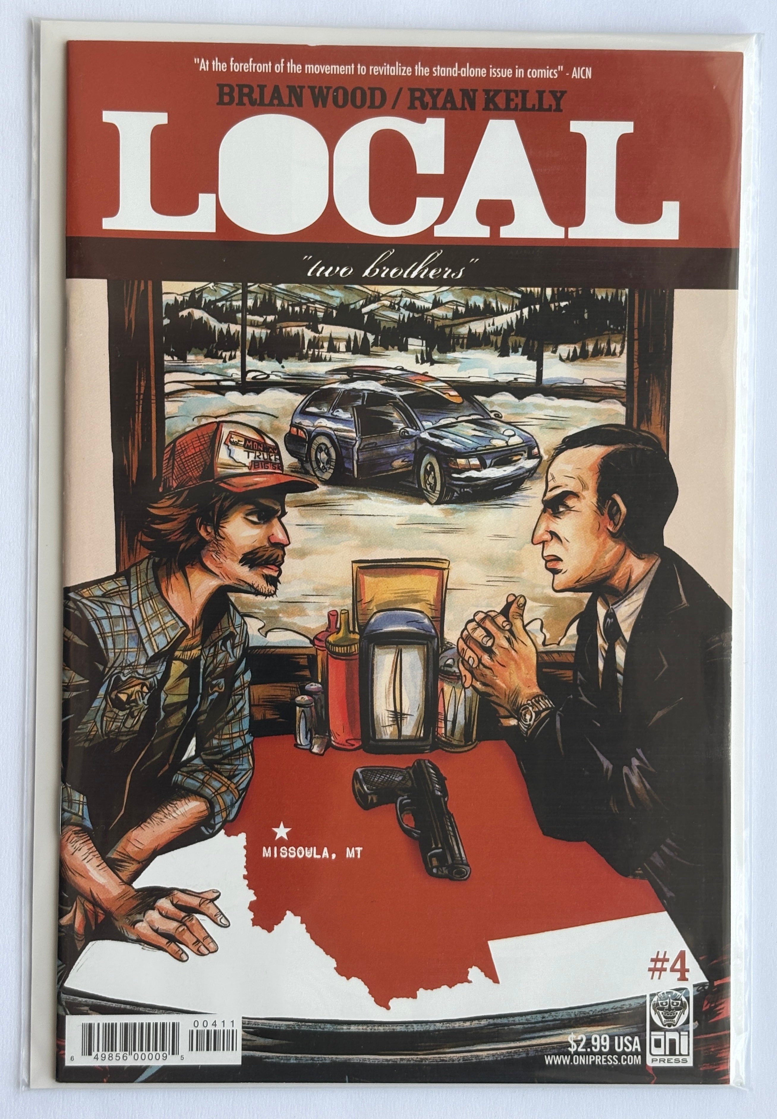 Local #4 - Two Brothers - 1st Printing - Oni Press November 2006 VF+ 8.5