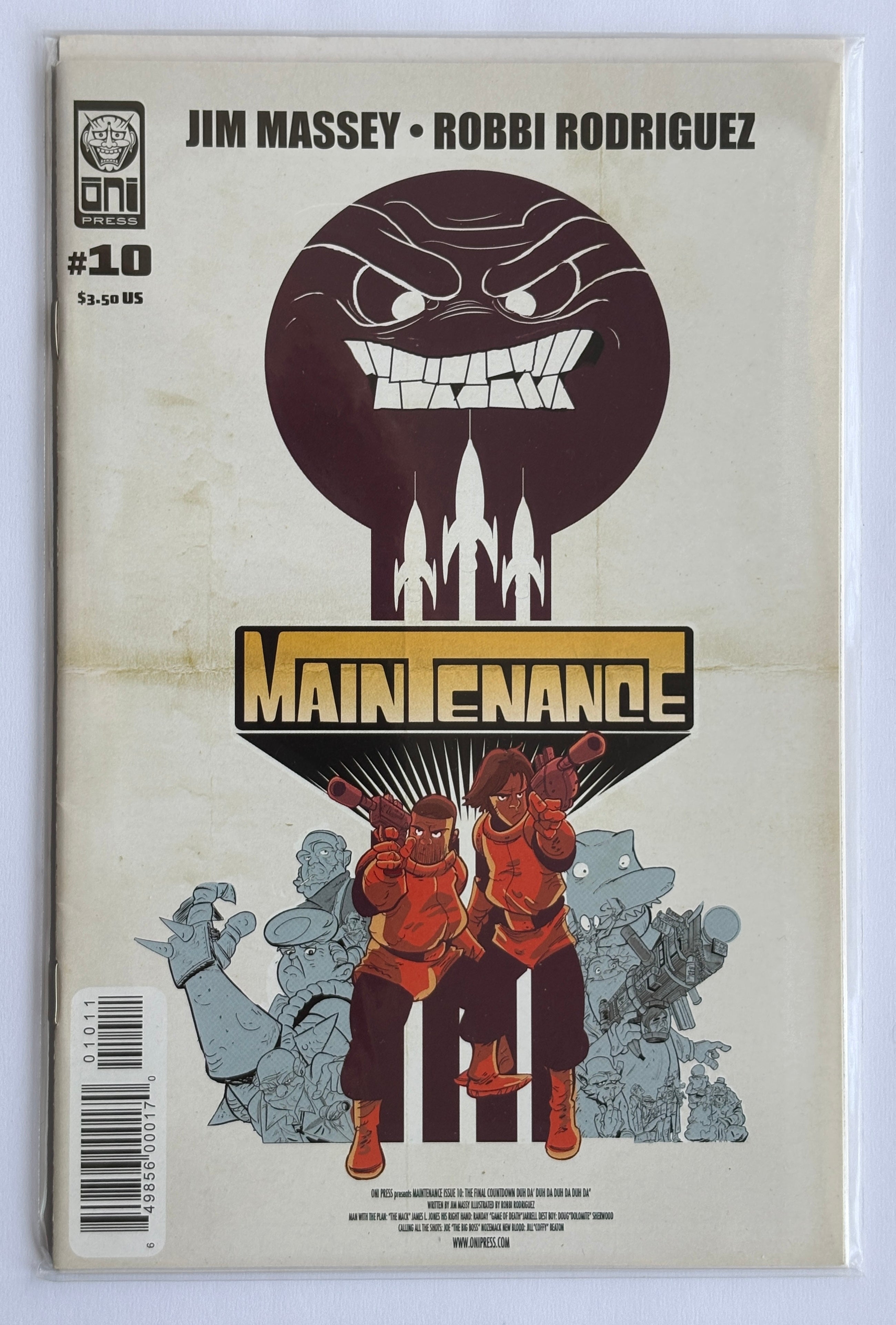 Maintenance #10- 1st Printing ONI Press April 2008 VF 8.0