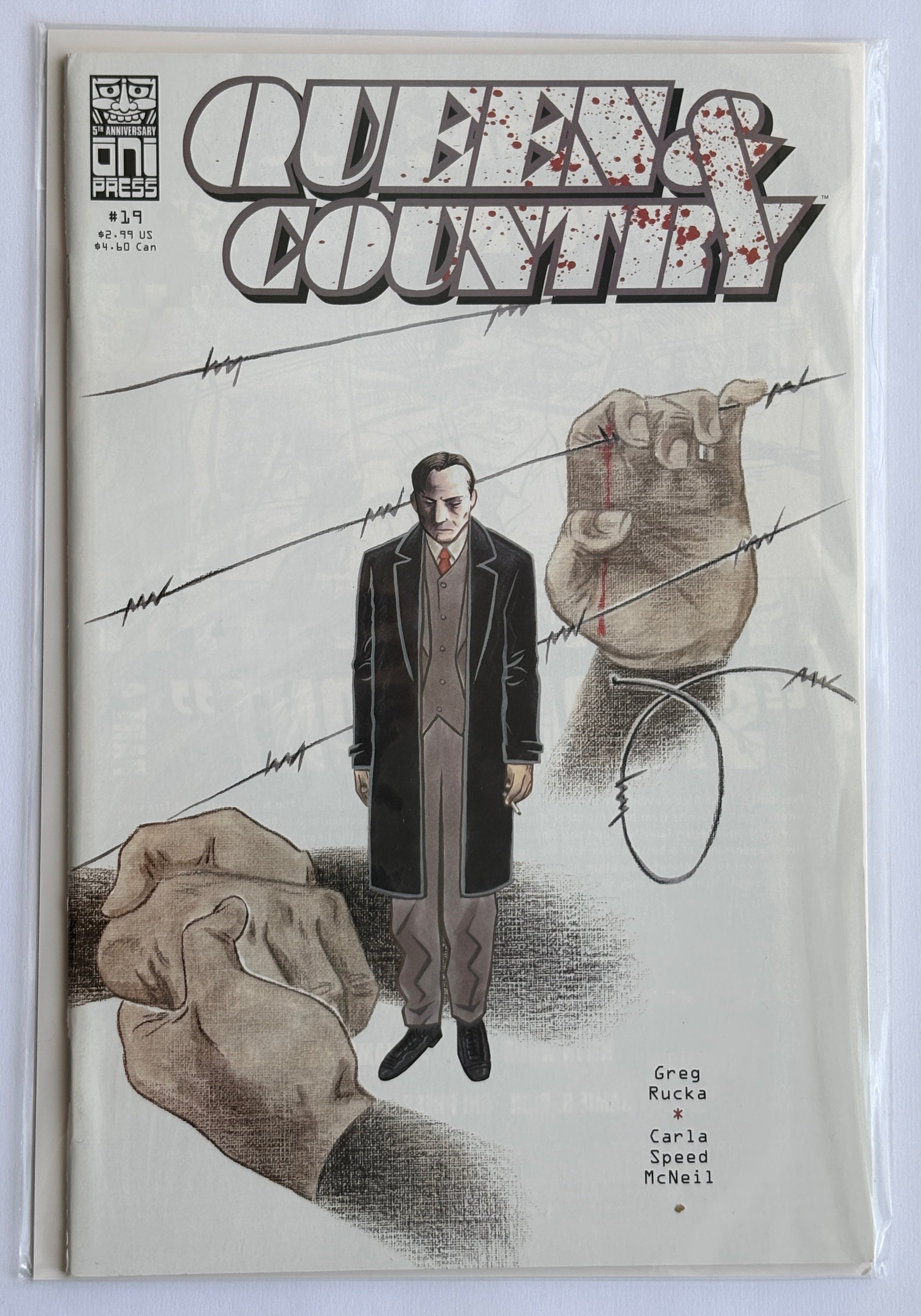 Queen & Country #19 - ONI Press October 2003 VF+ 8.5
