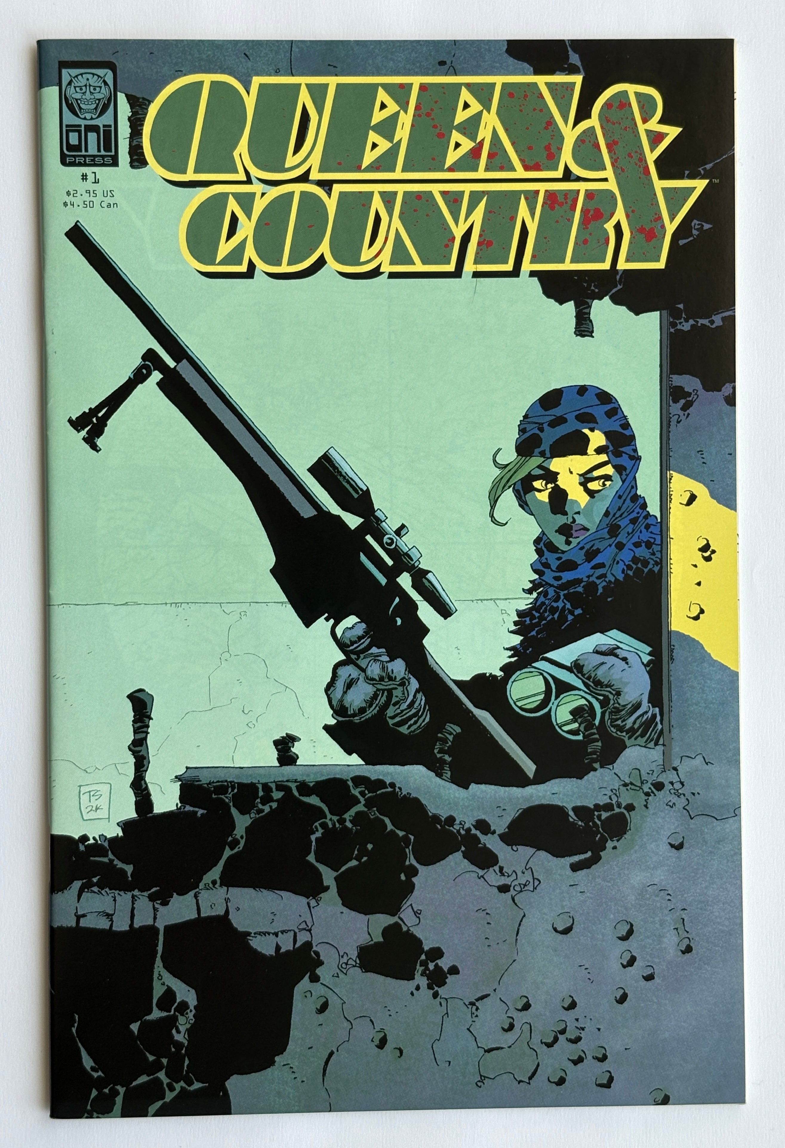 Queen & Country #1 - ONI Press March 2001 VF+ 8.5