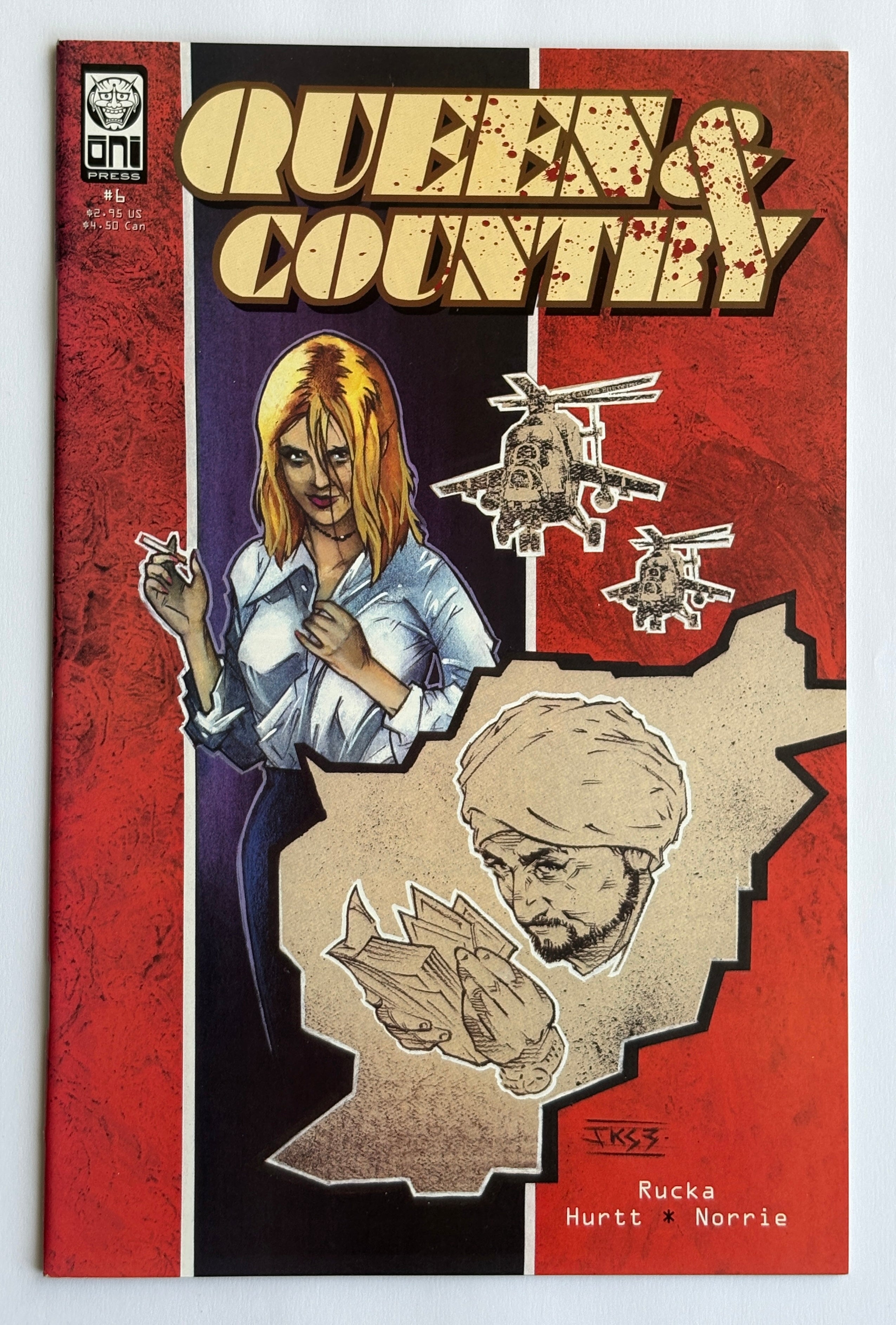 Queen & Country #6 - ONI Press January 2002 VF/NM 9.0