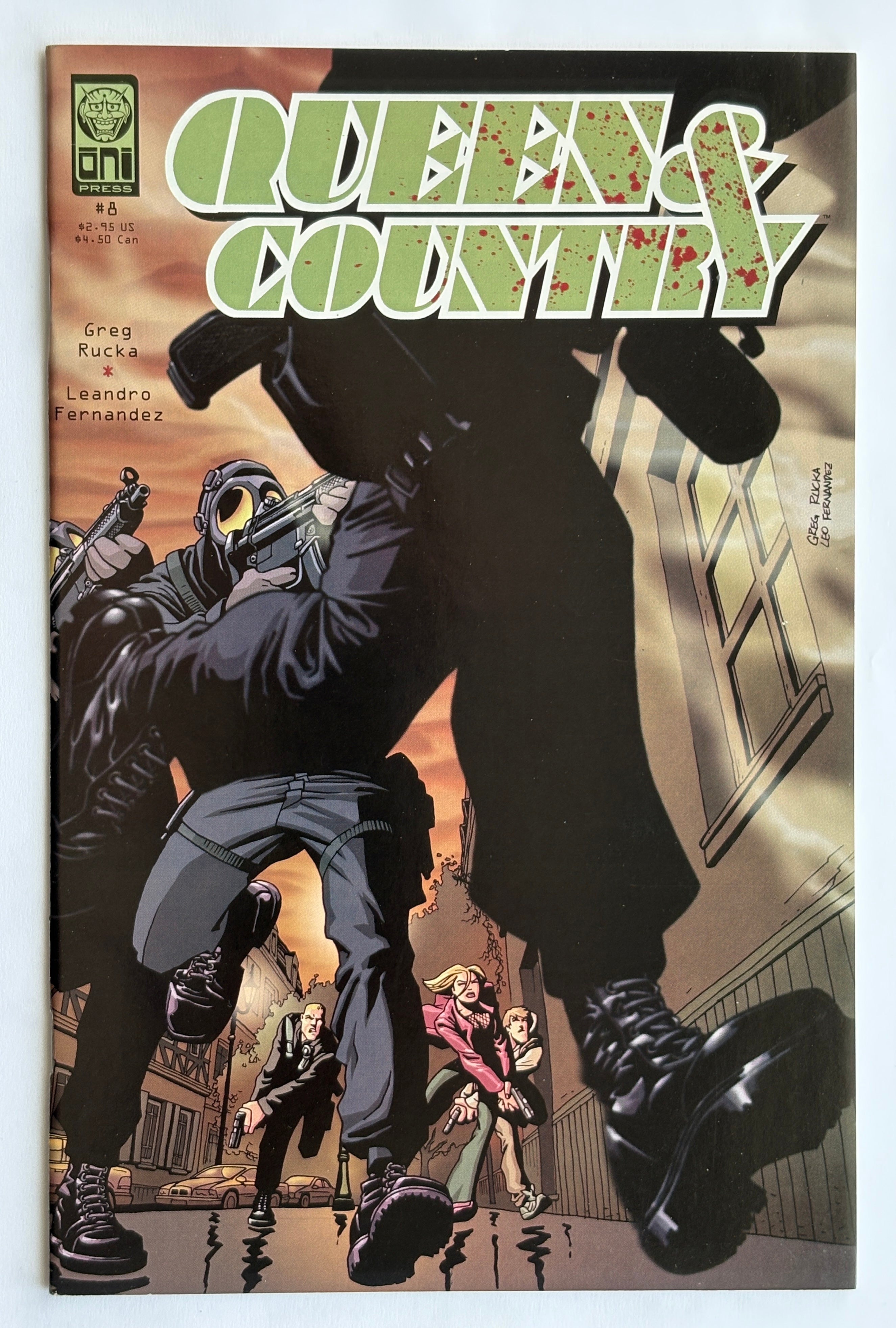 Queen & Country #8 - ONI Press May 2002 VF+ 8.5