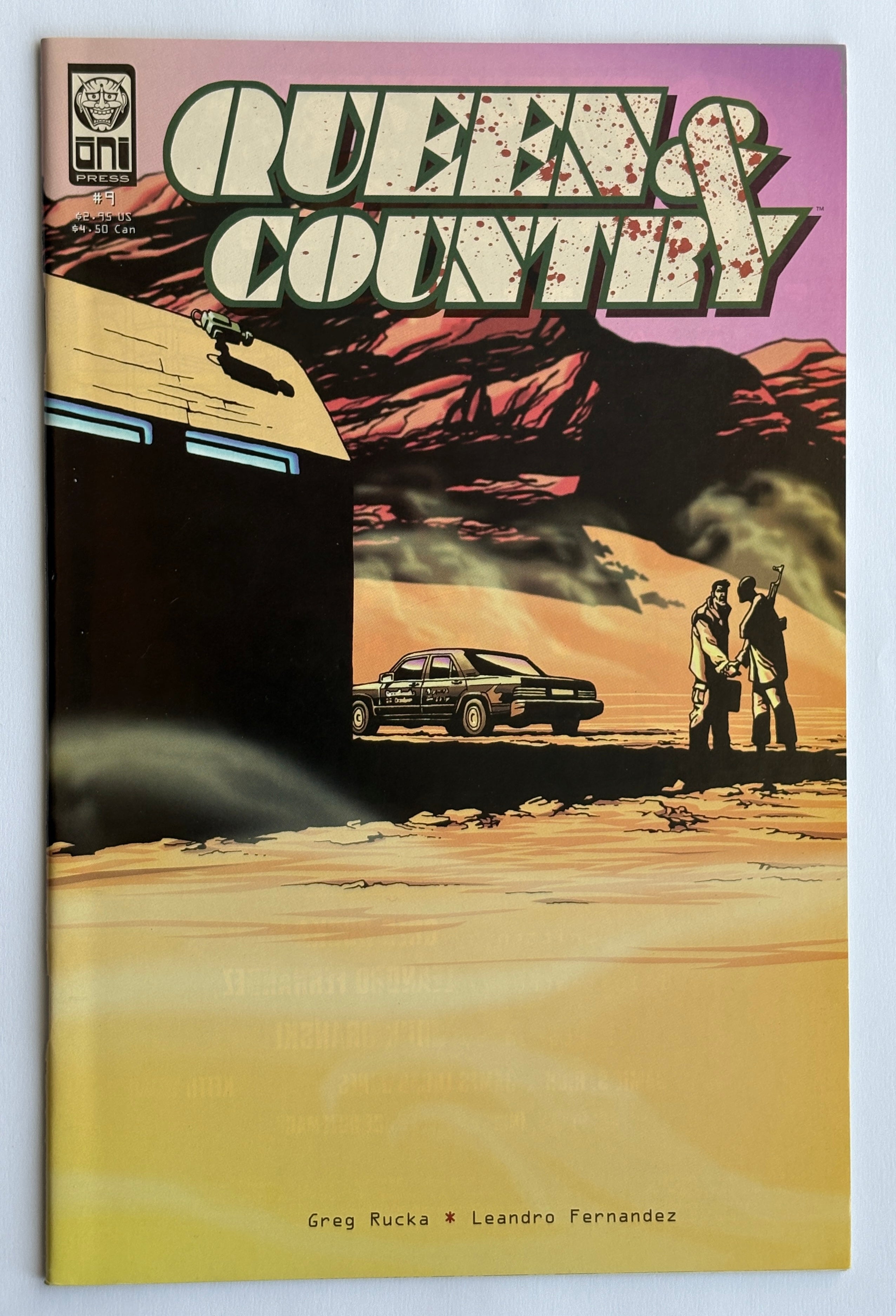 Queen & Country #9 - ONI Press June 2002 VF/NM 9.0