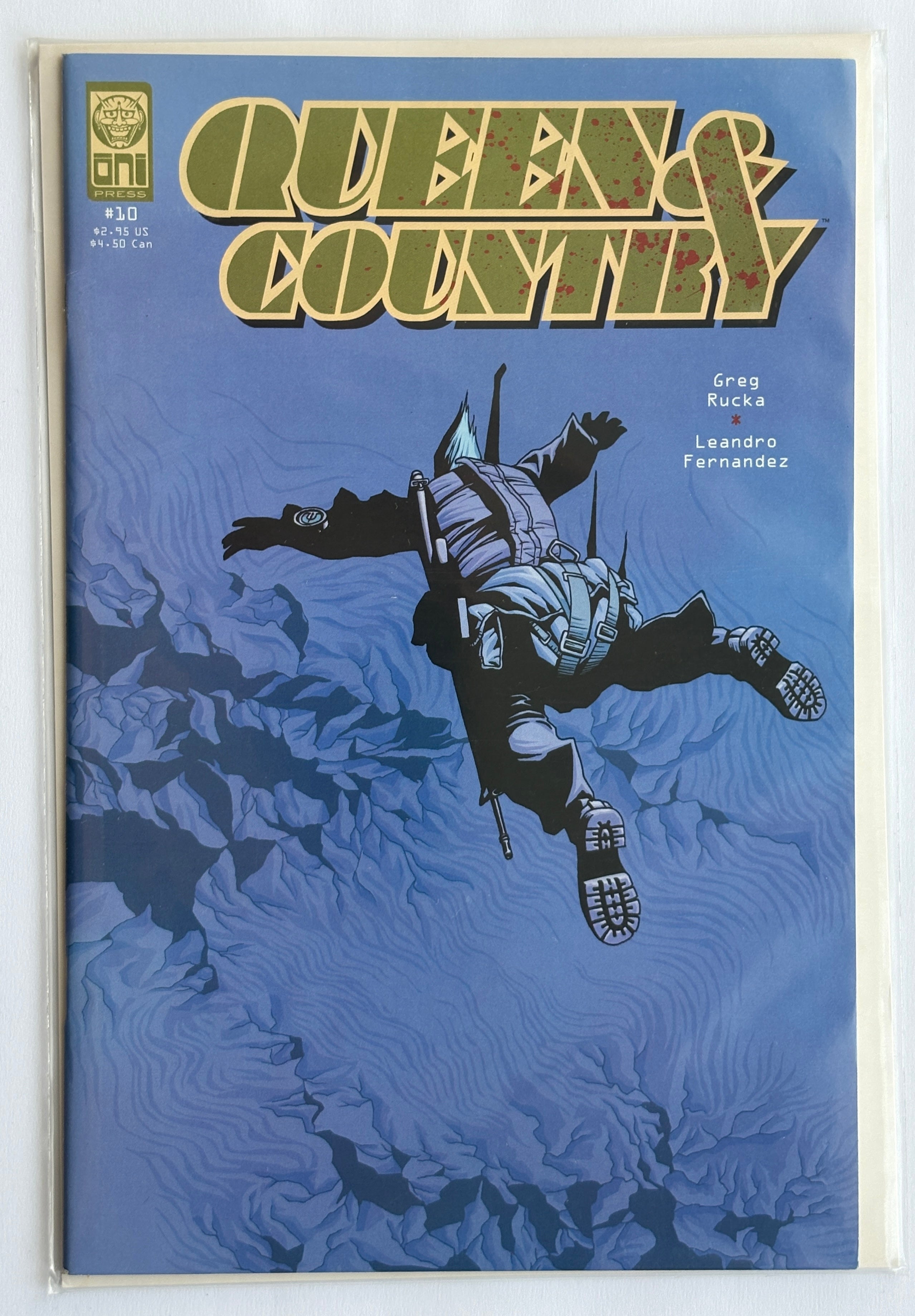 Queen & Country #10 - ONI Press July 2002 VF+ 8.5
