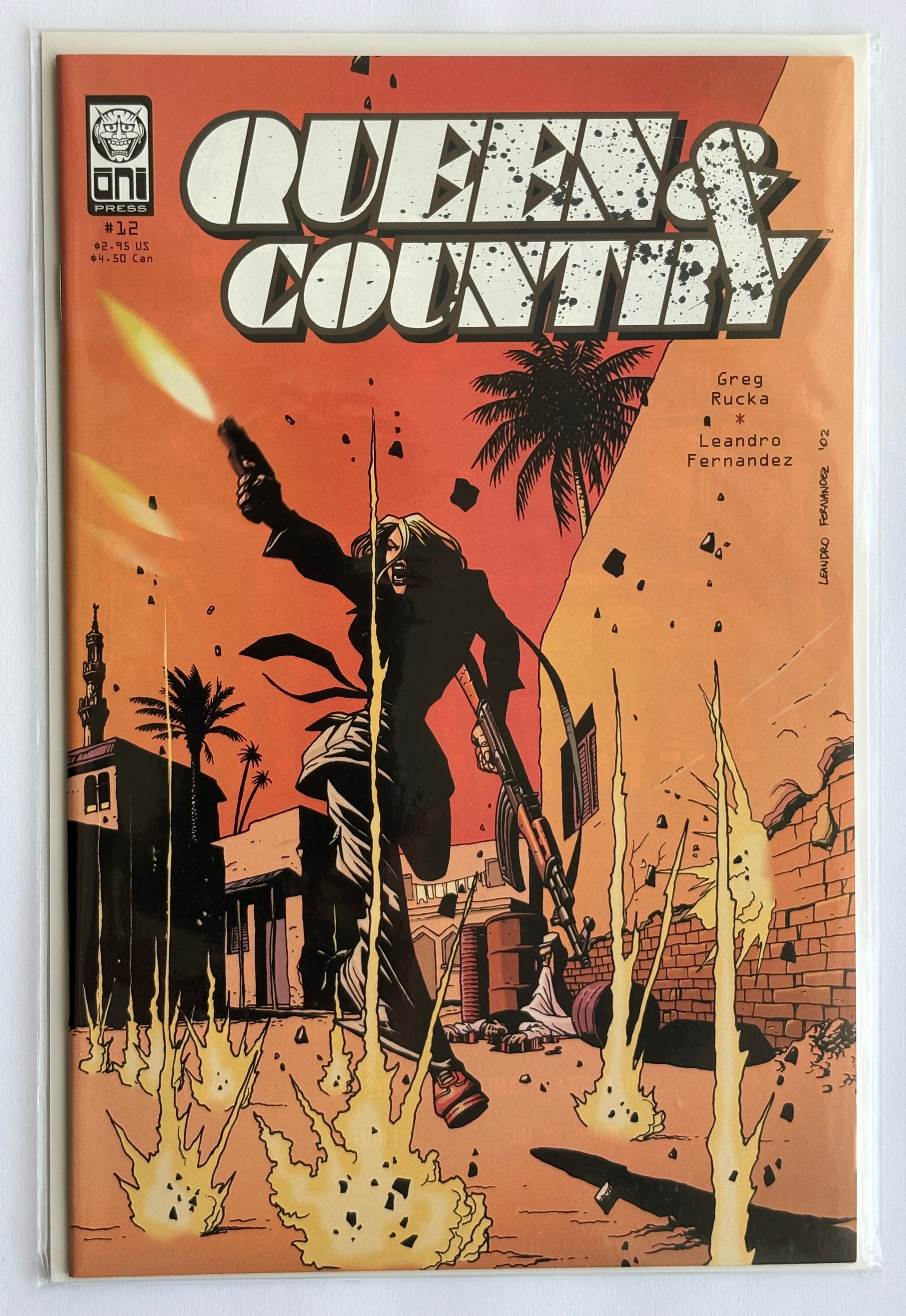 Queen & Country #12 - ONI Press September 2002 VF/NM 9.0