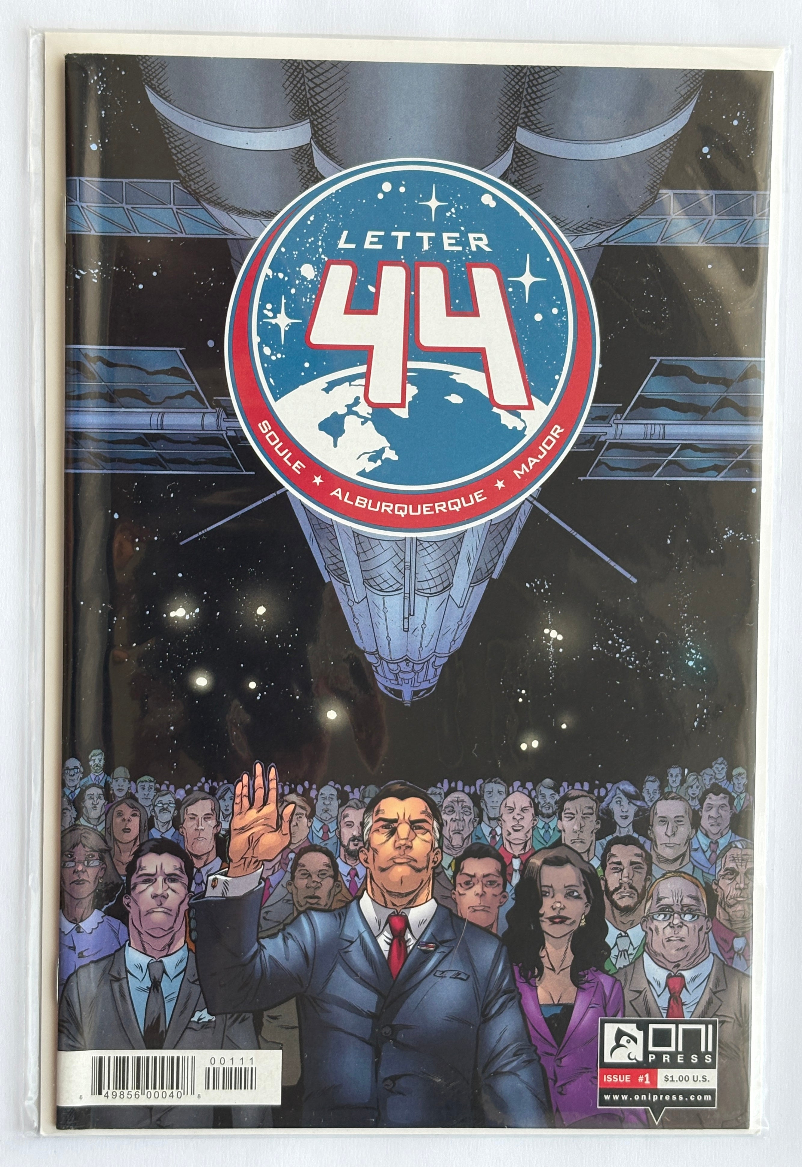 Letter 44 #1 - 1st Printing - Oni Press October 2013 VF+ 8.5
