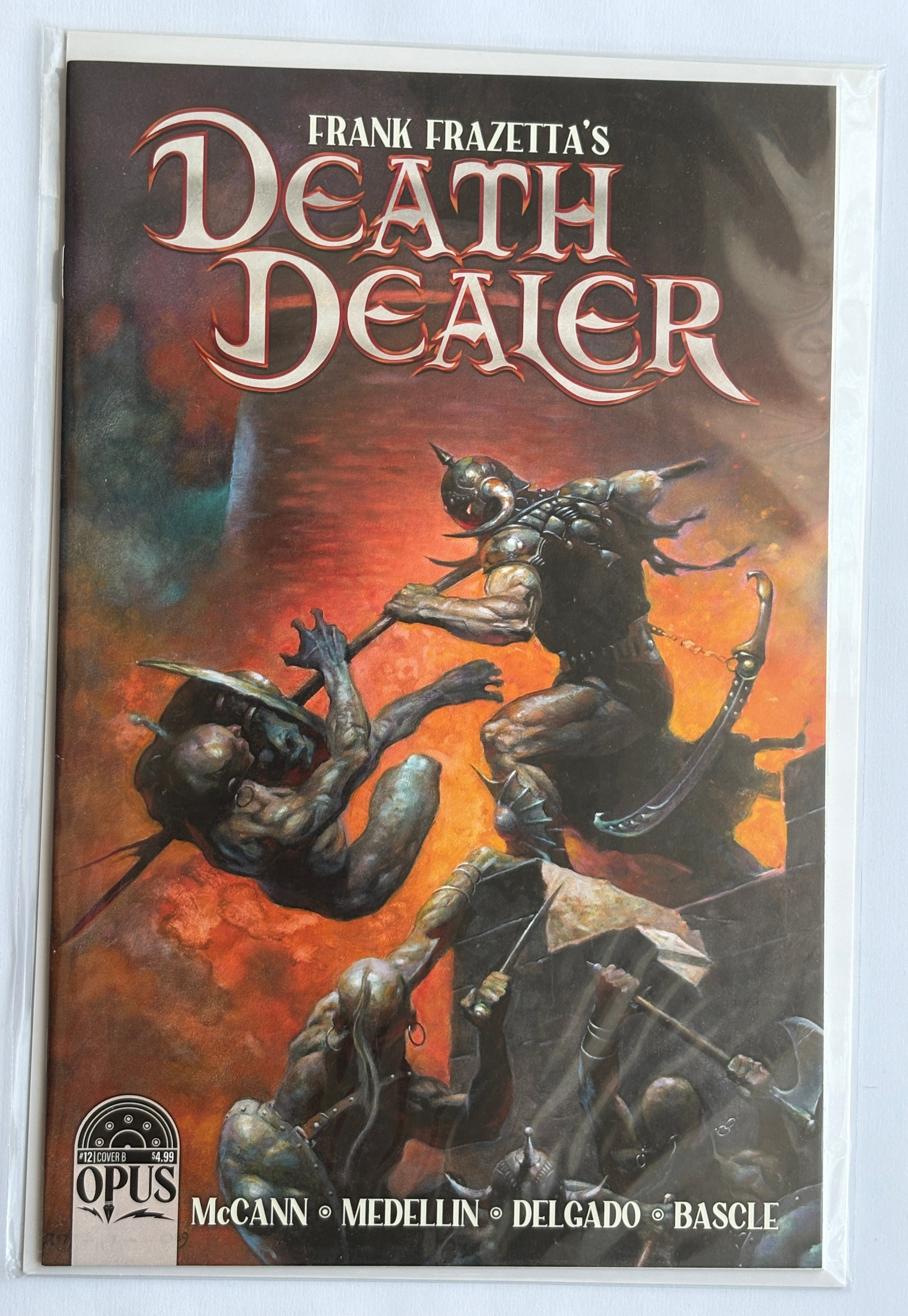 Frank Frazetta's Death Dealer #12 - 1st Print Cover B April 2023 VF+ 8.5